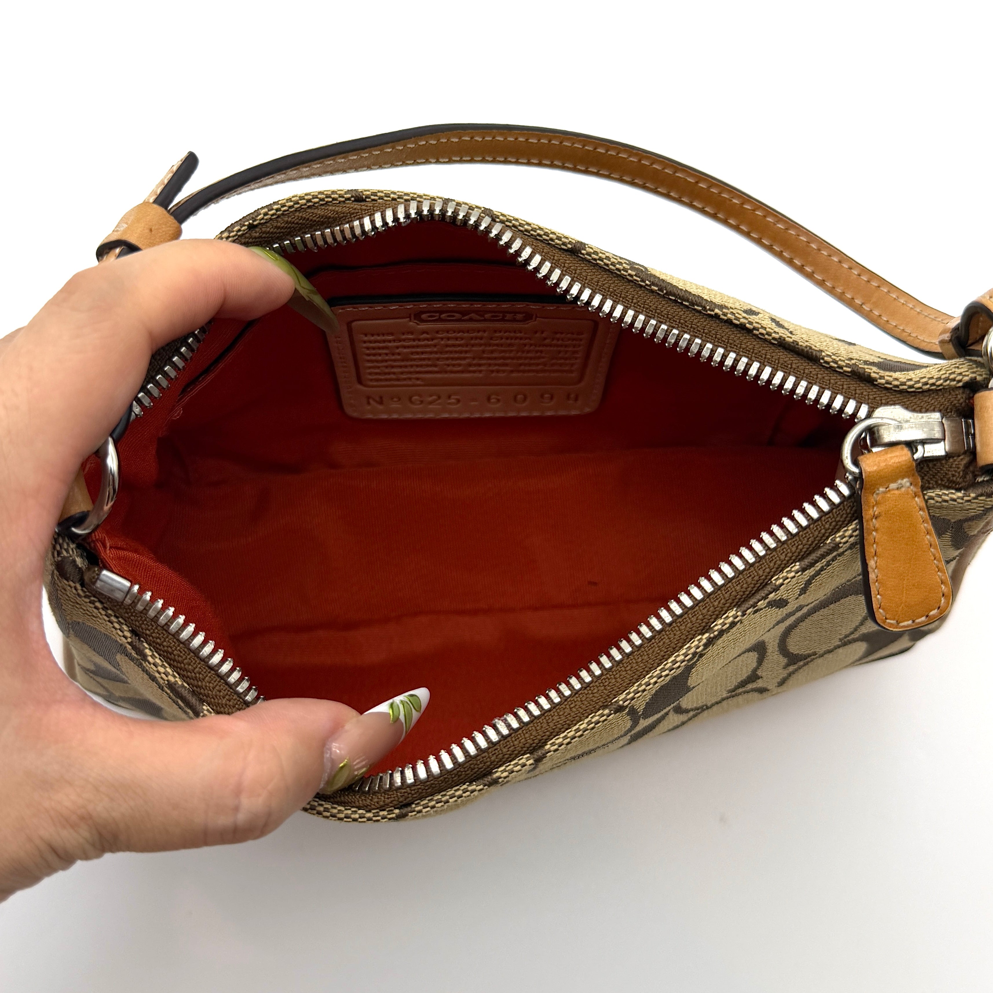 Coach Y2K Demi Shoulder Bag Tan