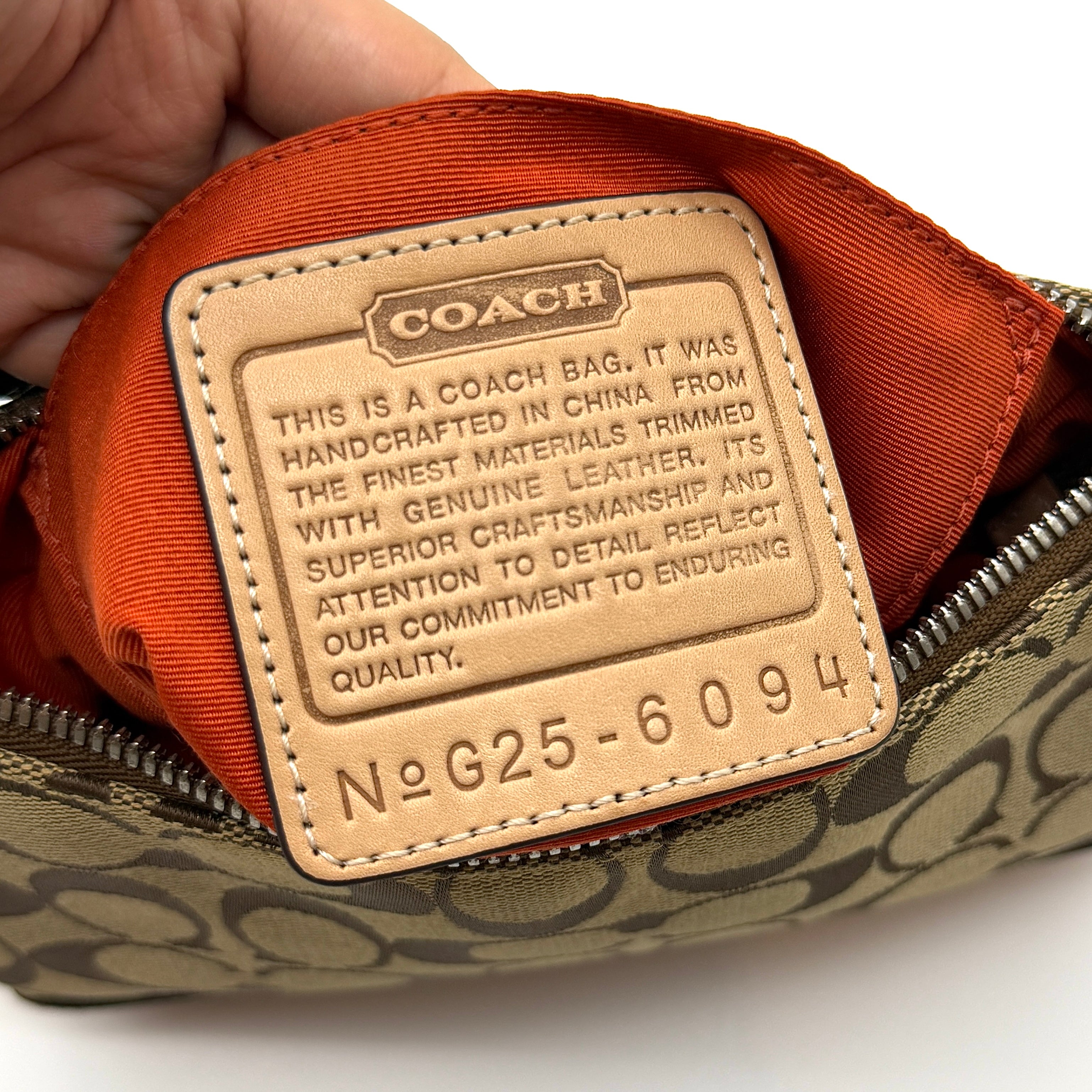 Coach Y2K Demi Shoulder Bag Tan