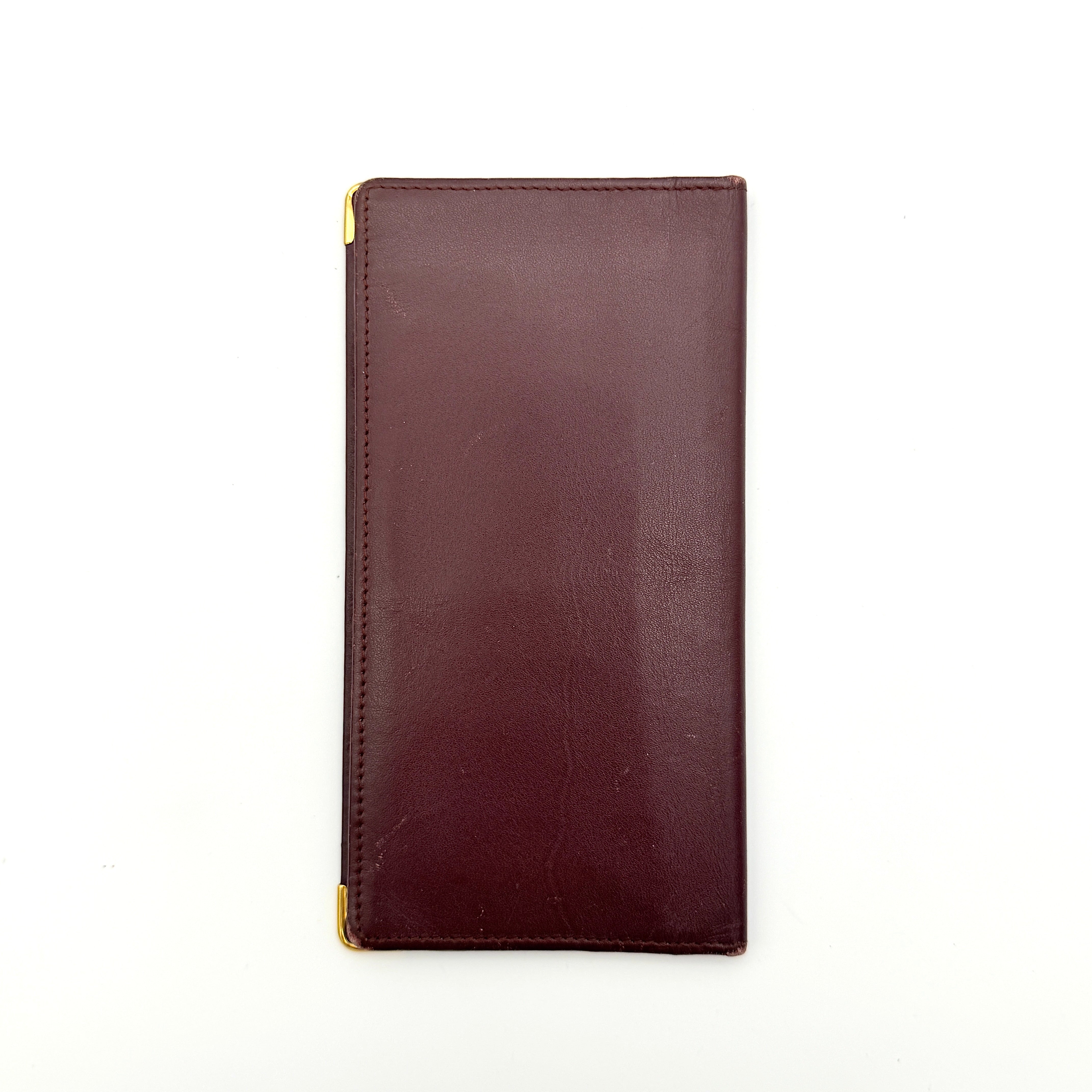Cartier Must de Cartier Bifold Long Wallet Burgundy