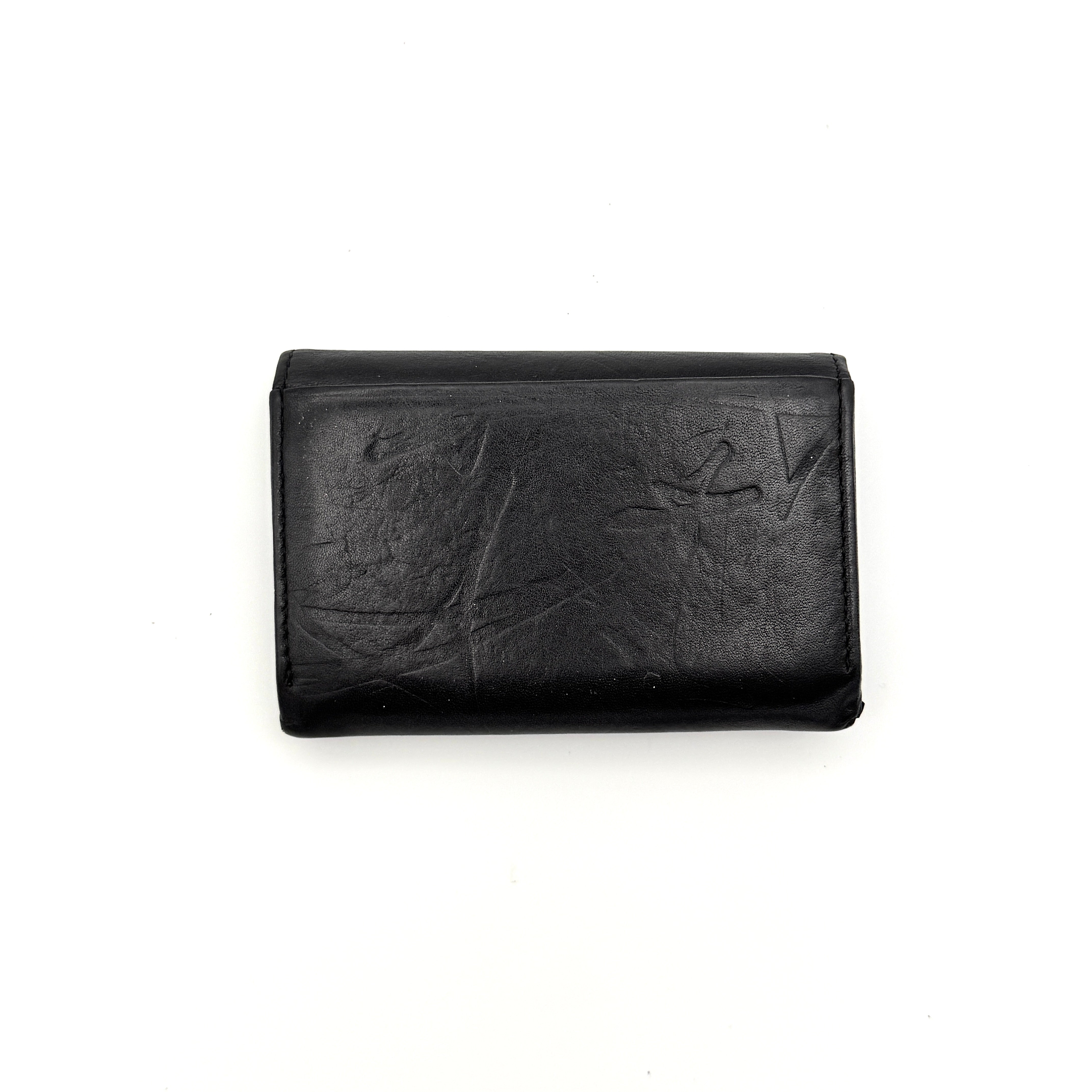 Vivienne Westwood Anglomania Orb Card Holder Wallet Black
