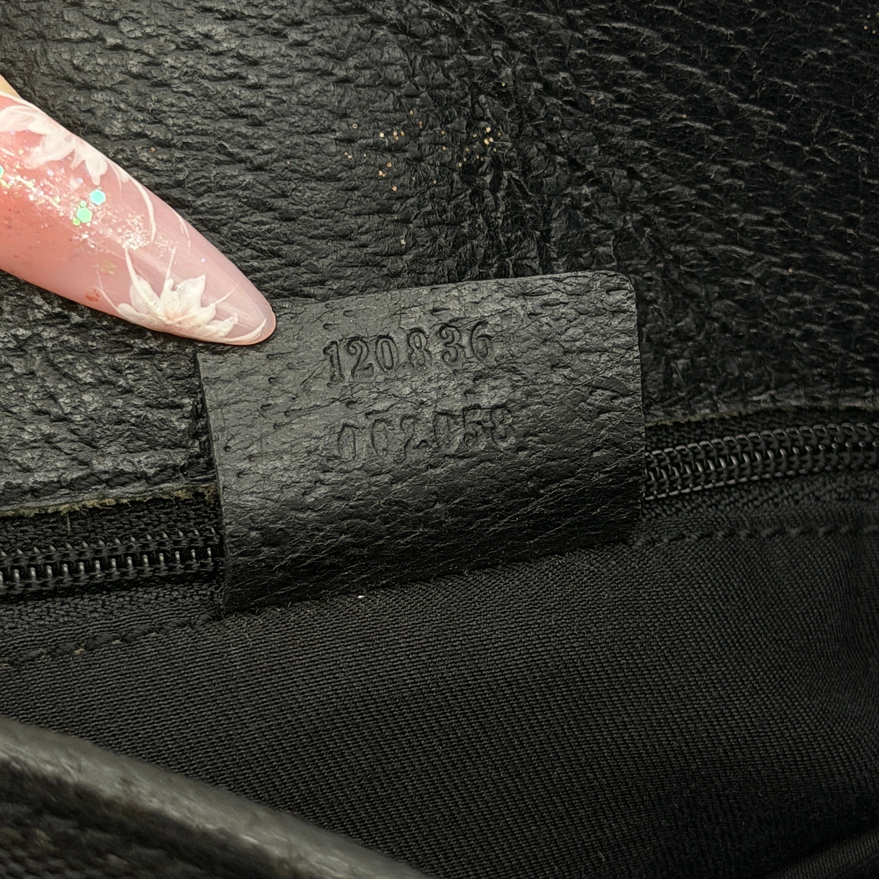 Gucci GG Monogram Eclipse Tote Bag Black