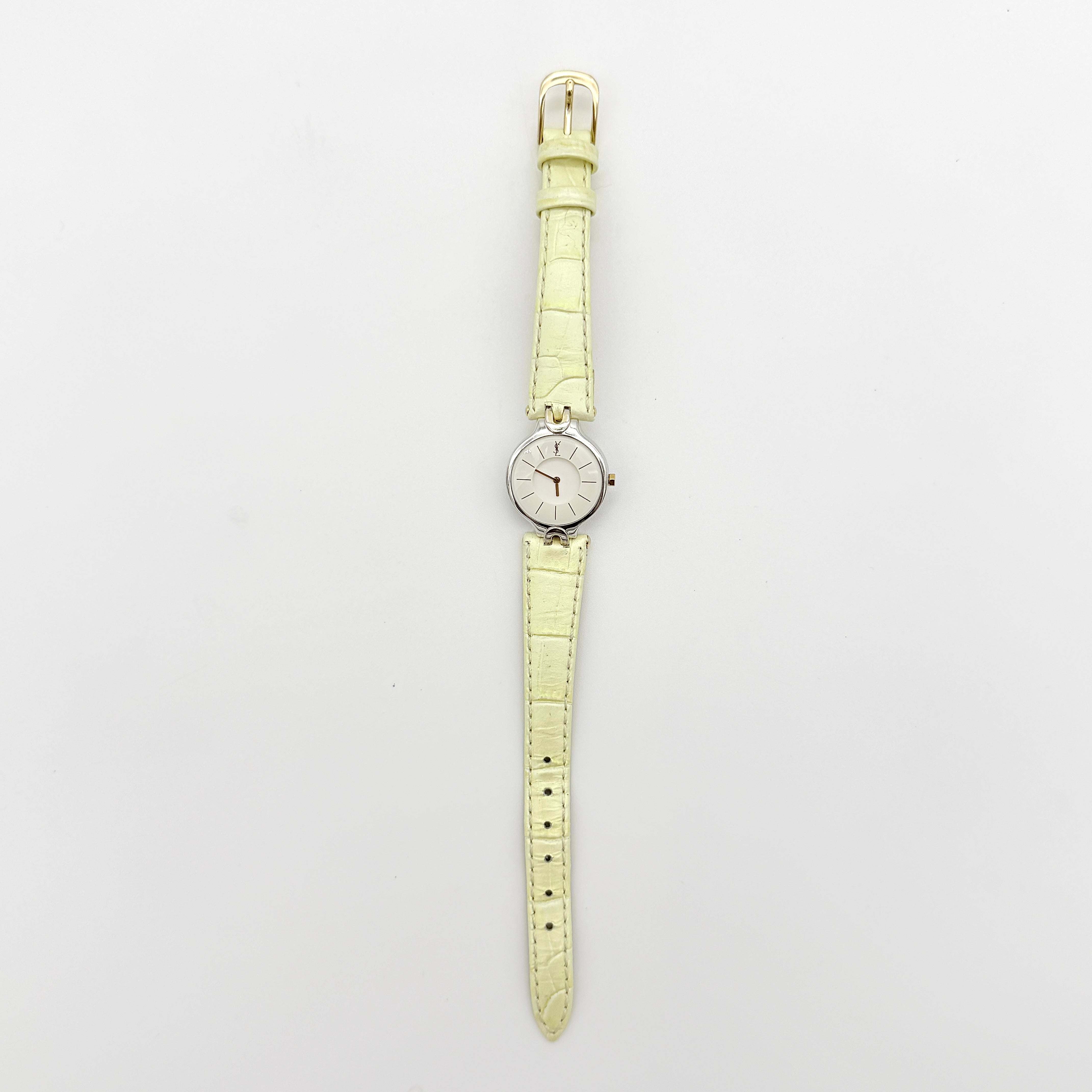 Yves Saint Laurent 5421-H08070Y Wrist Watch Yellow