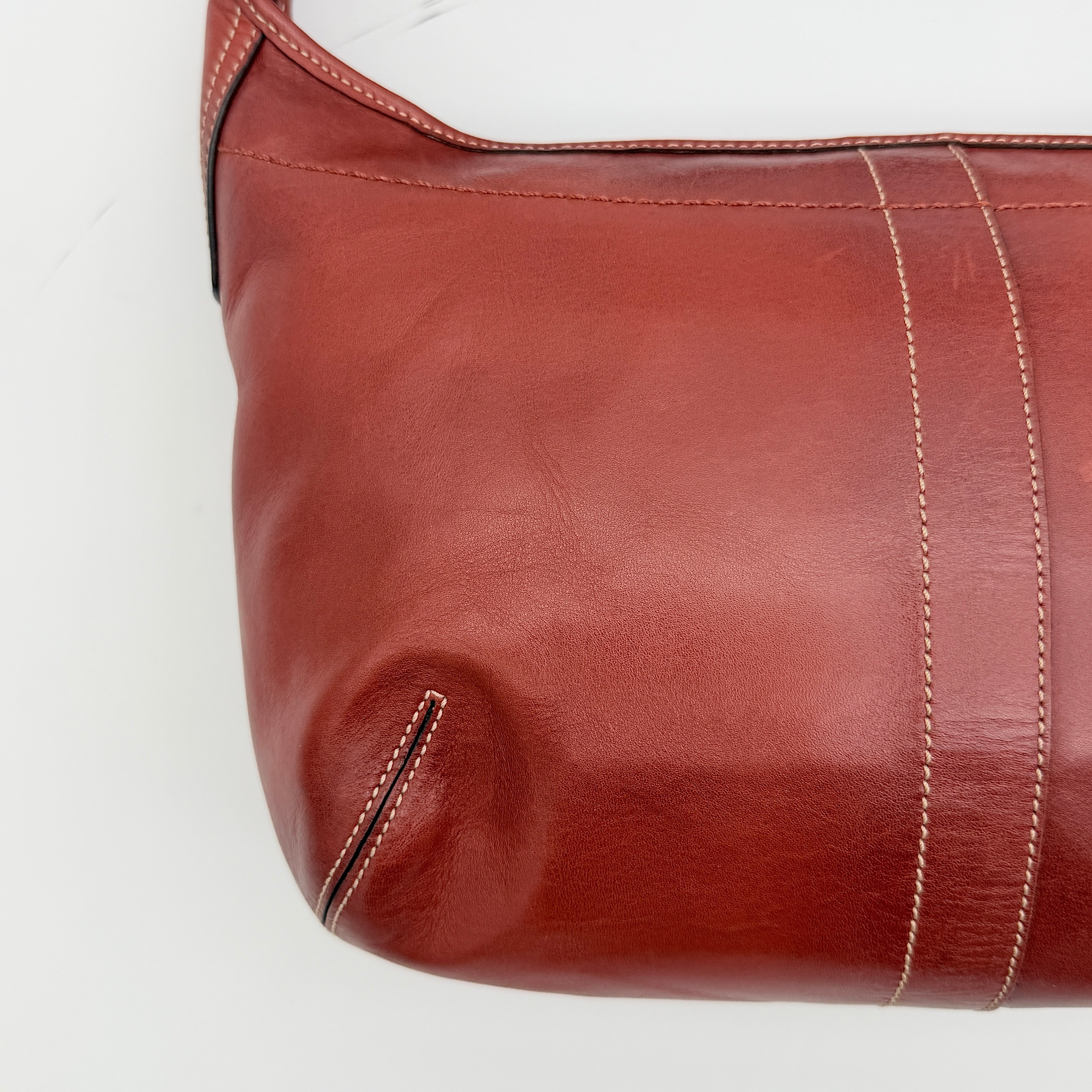 Coach Signature Ergo Hobo Shoulder Bag Brown