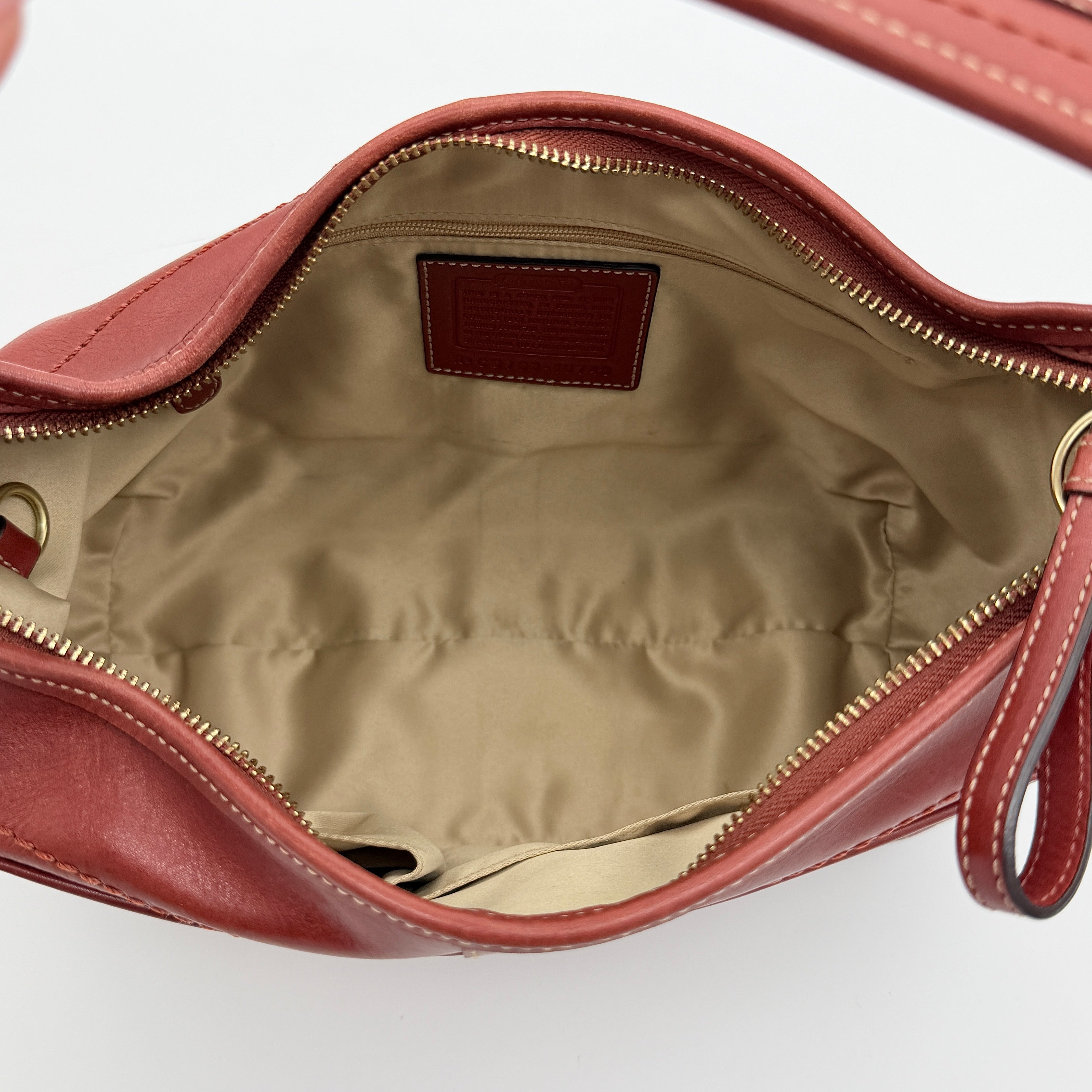 Coach Signature Ergo Hobo Shoulder Bag Brown