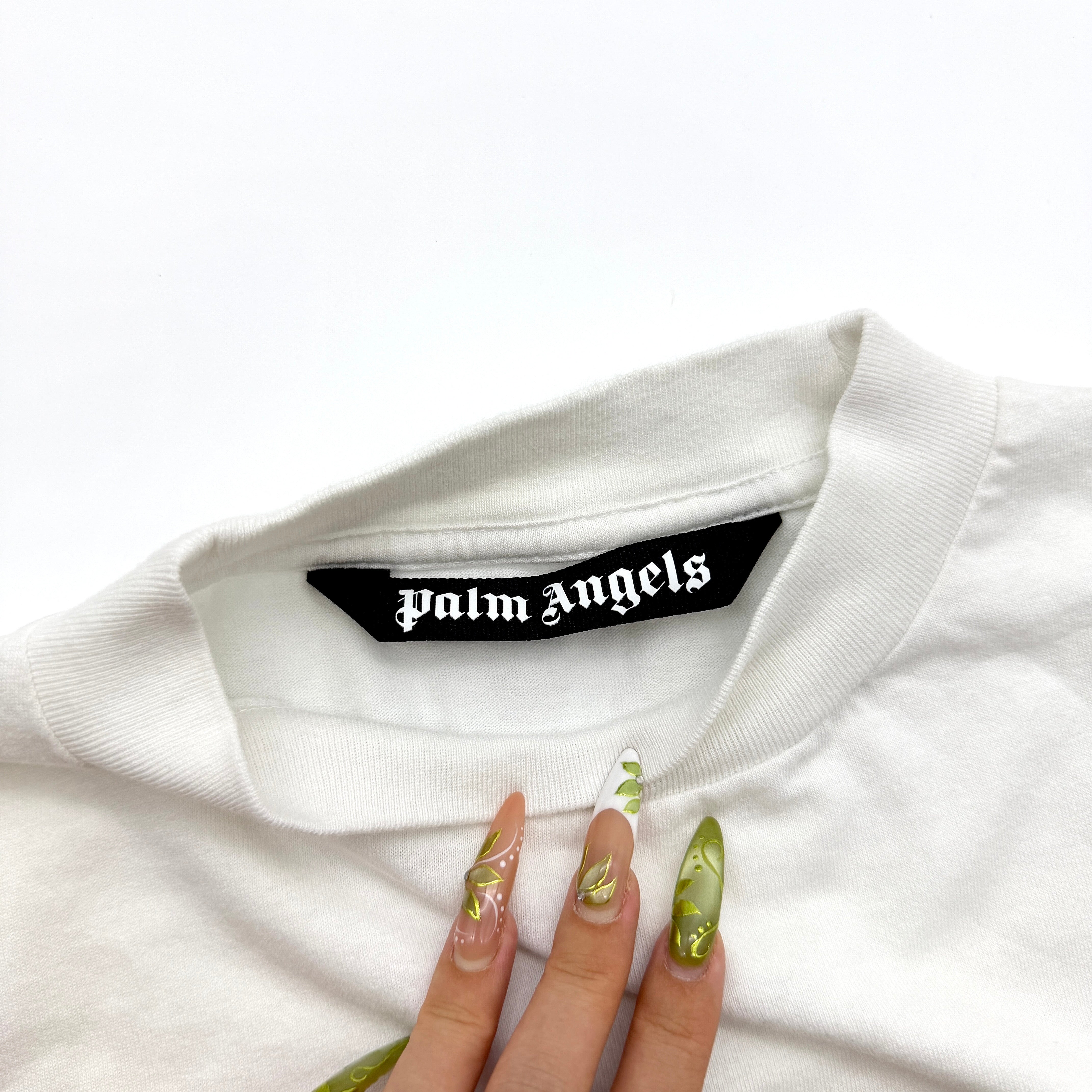 Palm Angels Tokyo Sprayed Logo T-Shirt White