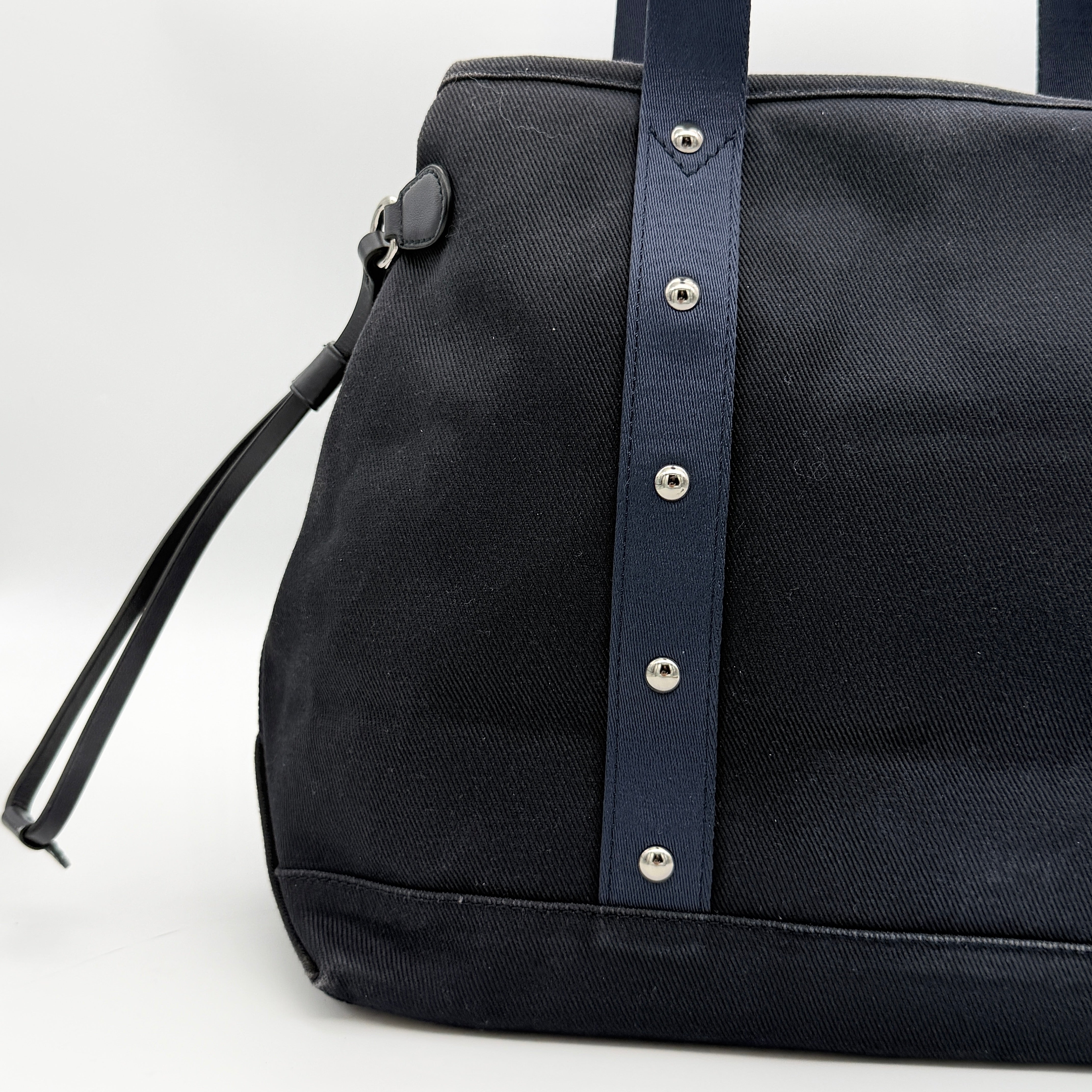 Coach Studded Waist Shoulder Bag Navy