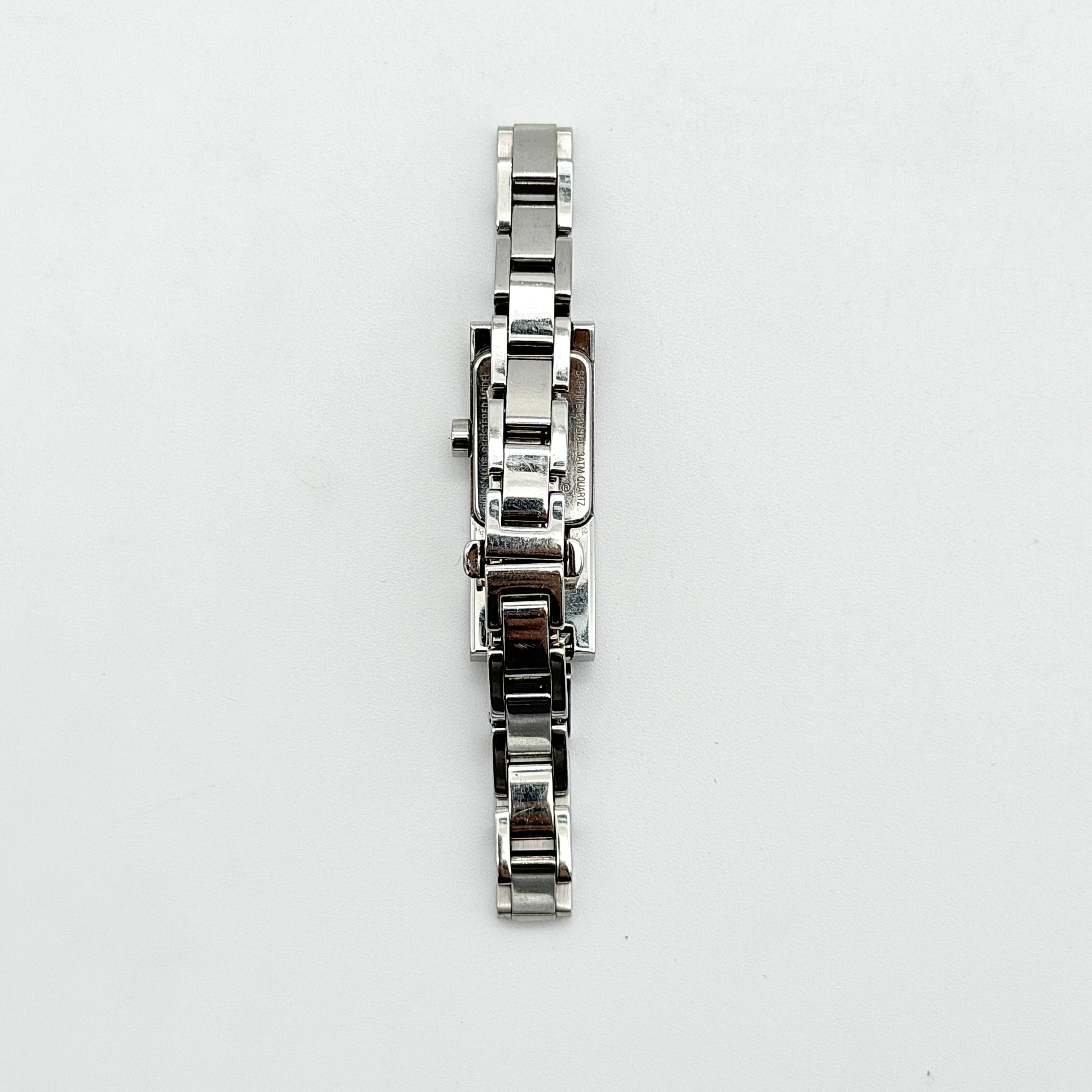 Fendi 3300L Champagne Dial Stainless Steel Tank Watch