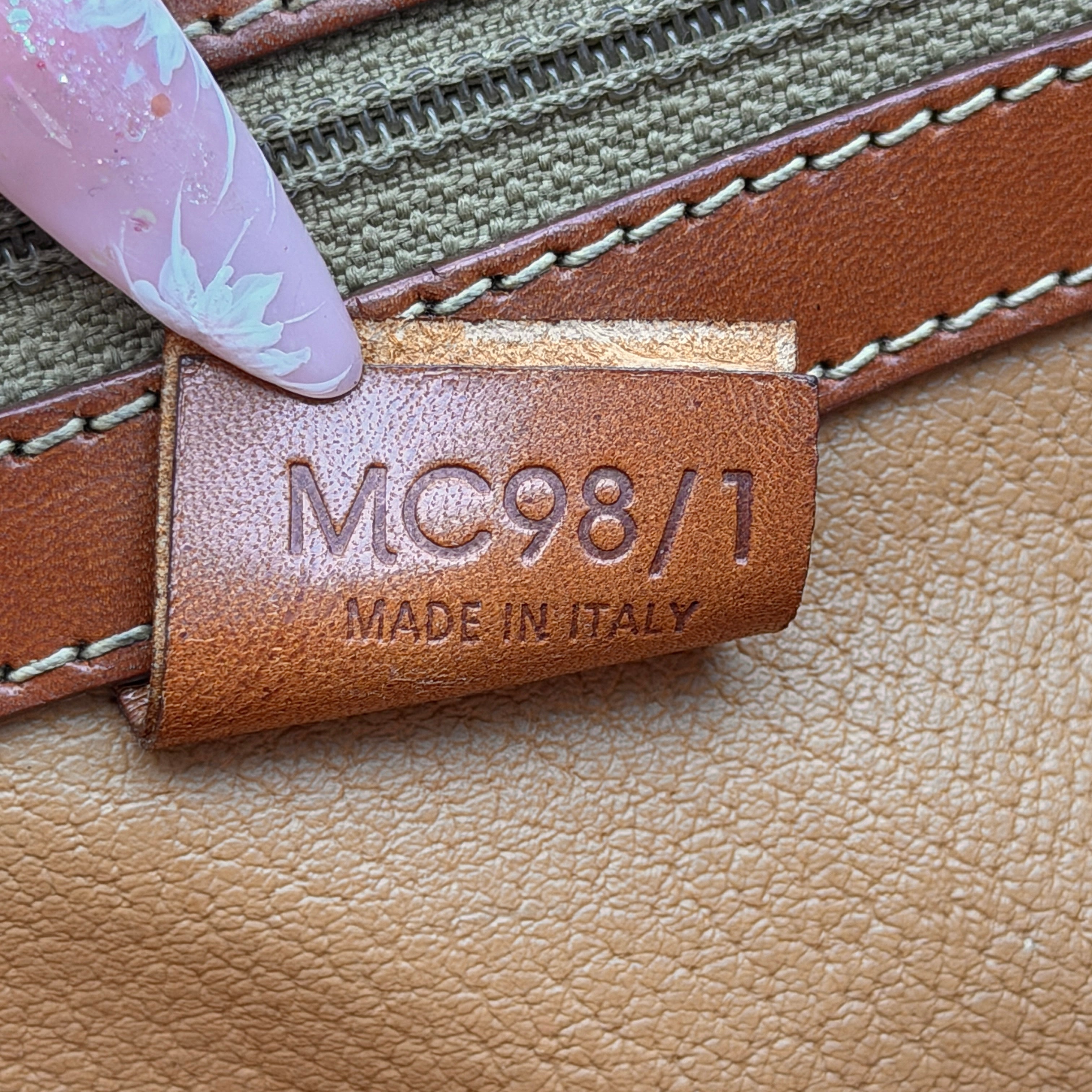 Celine Triomphe Macadam Tote Bag Brown