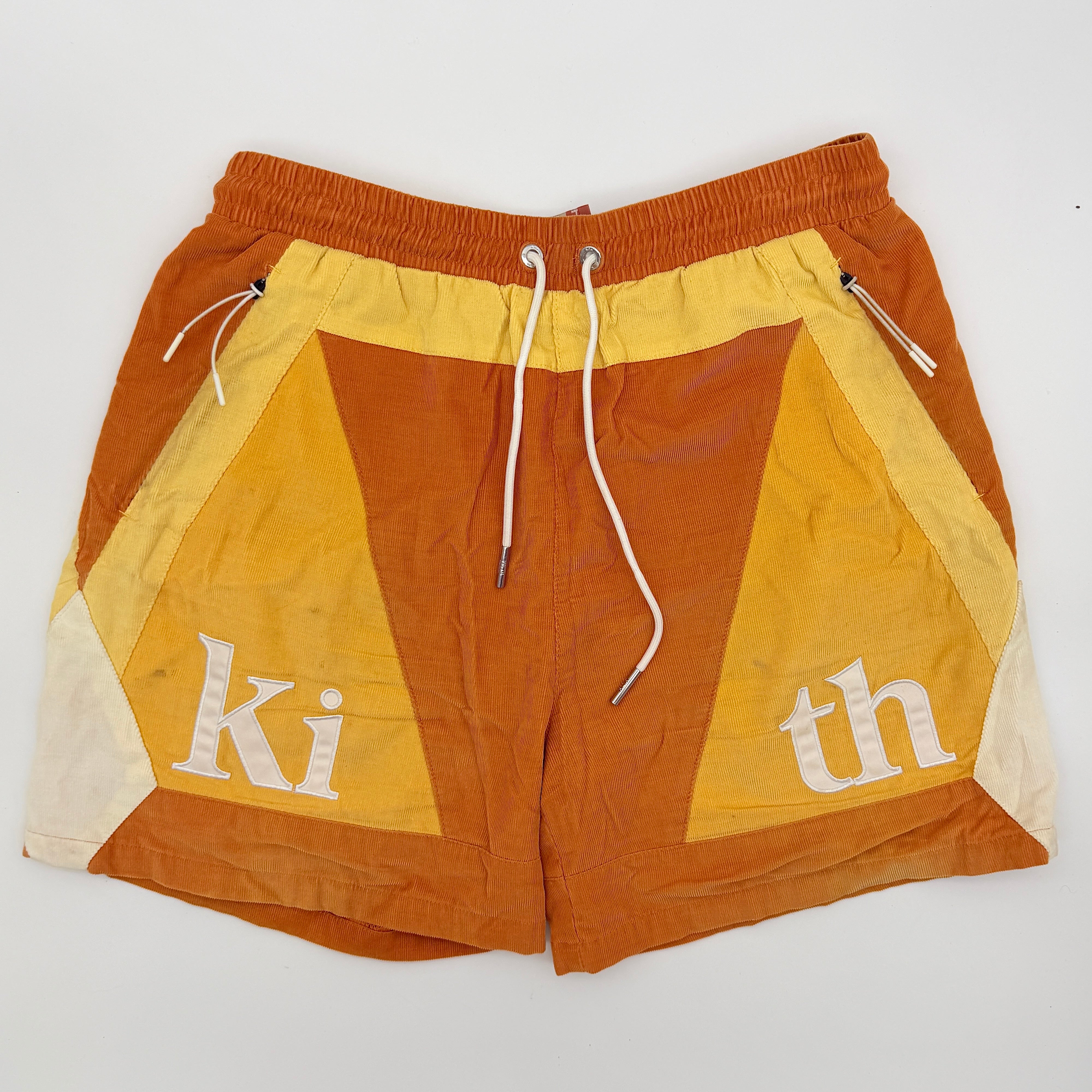 Kith Mixed Micro Cord Turbo Shorts Aura