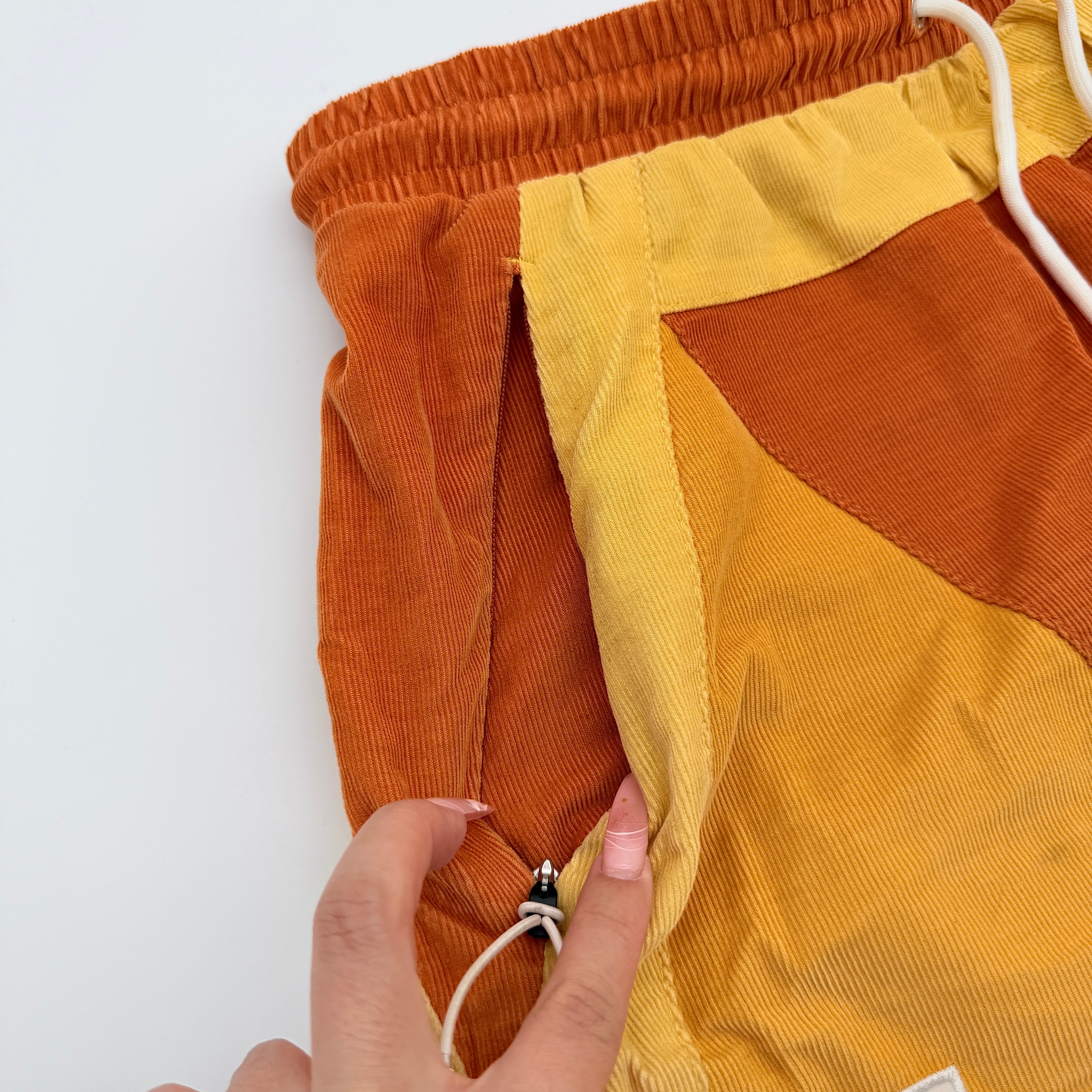 Kith Mixed Micro Cord Turbo Shorts Aura
