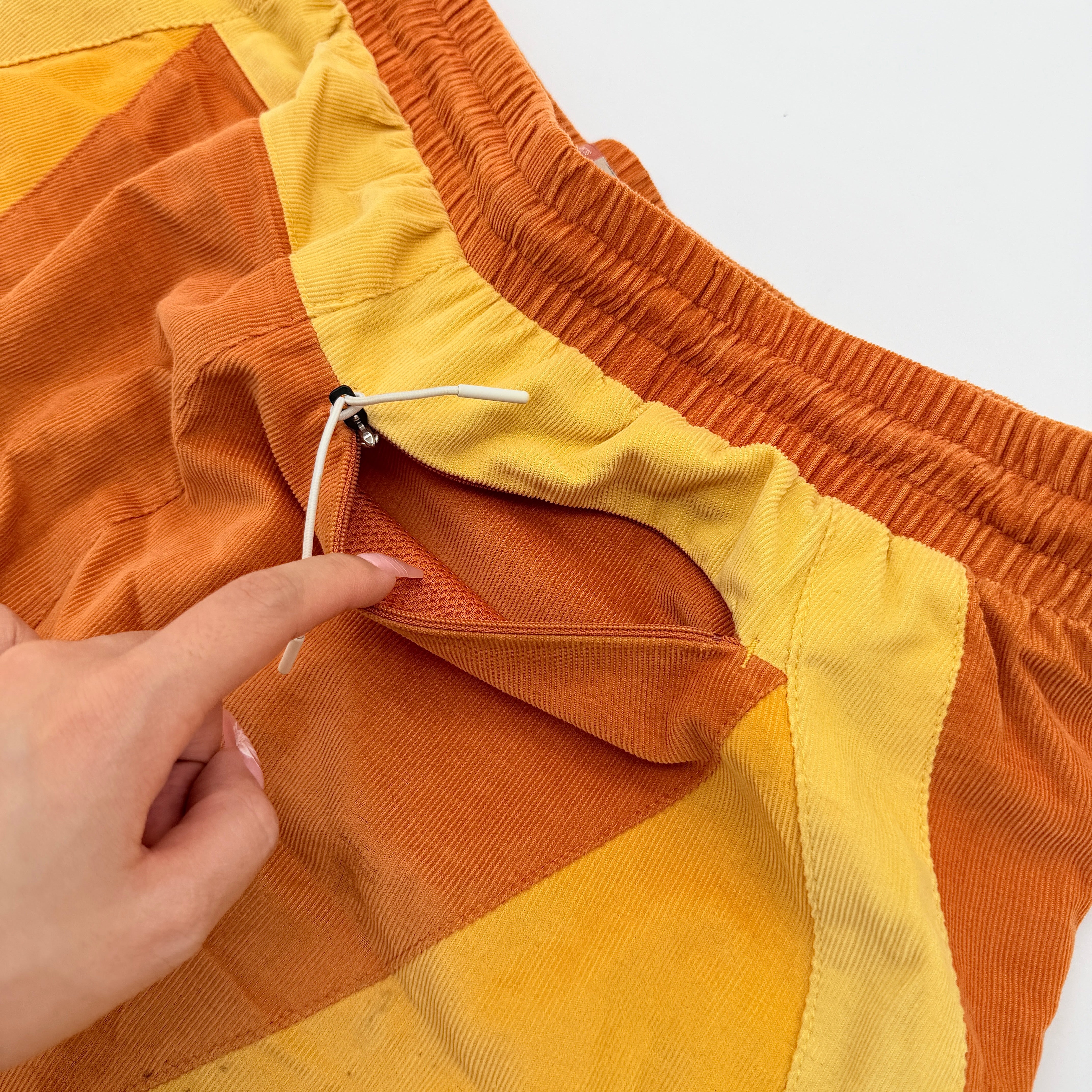 Kith Mixed Micro Cord Turbo Shorts Aura