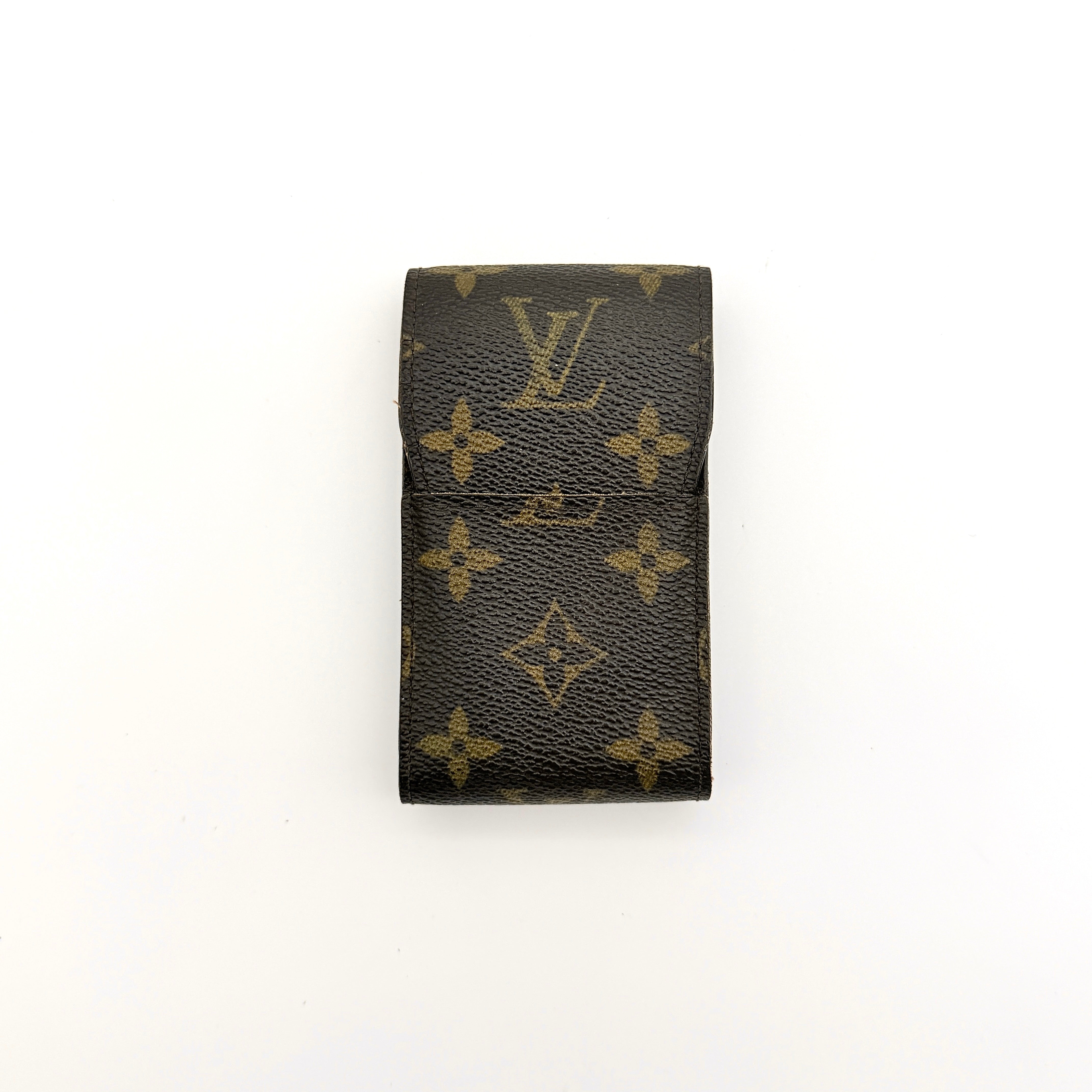 Louis Vuitton Monogram Cigarette Case Brown