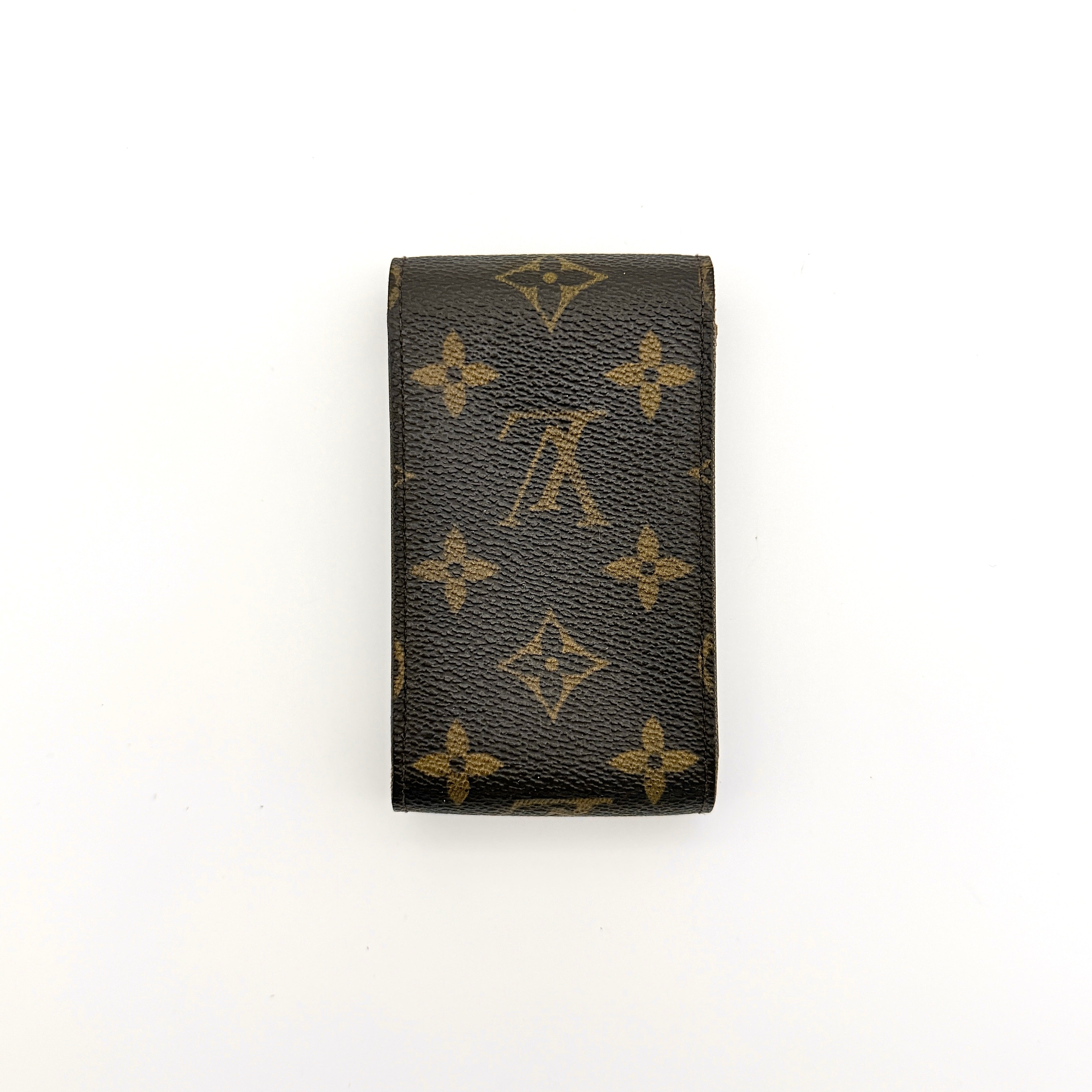 Louis Vuitton Monogram Cigarette Case Brown