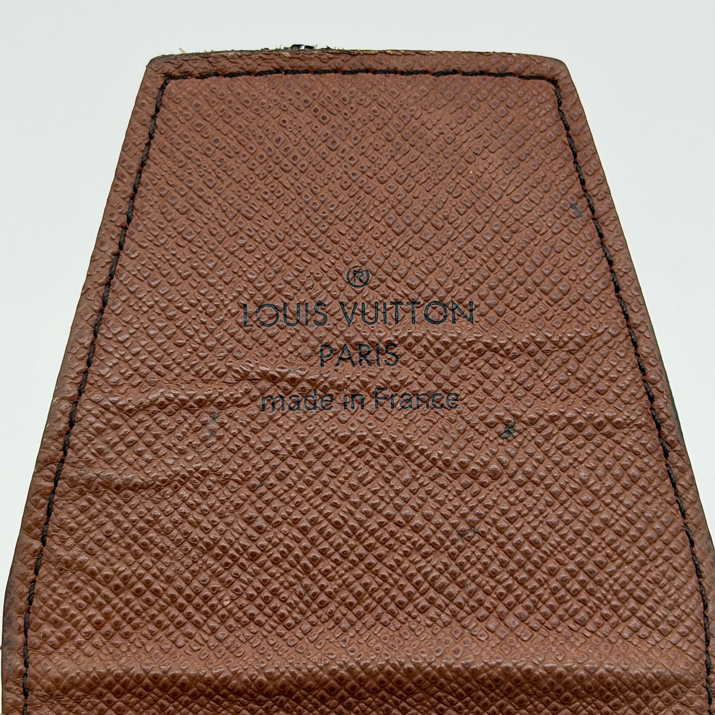 Louis Vuitton Monogram Cigarette Case Brown