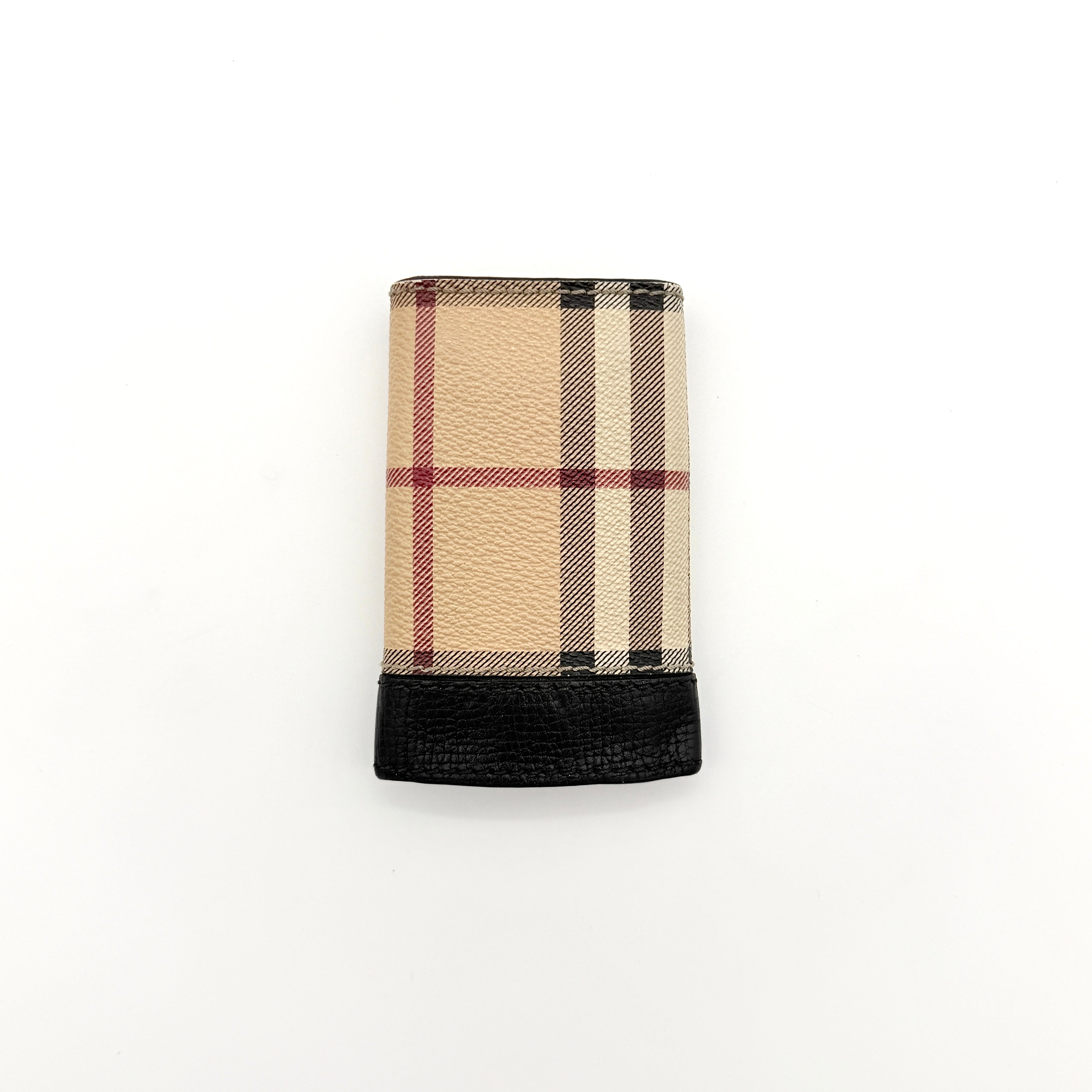 Burberry London Nova Check Key Case Beige