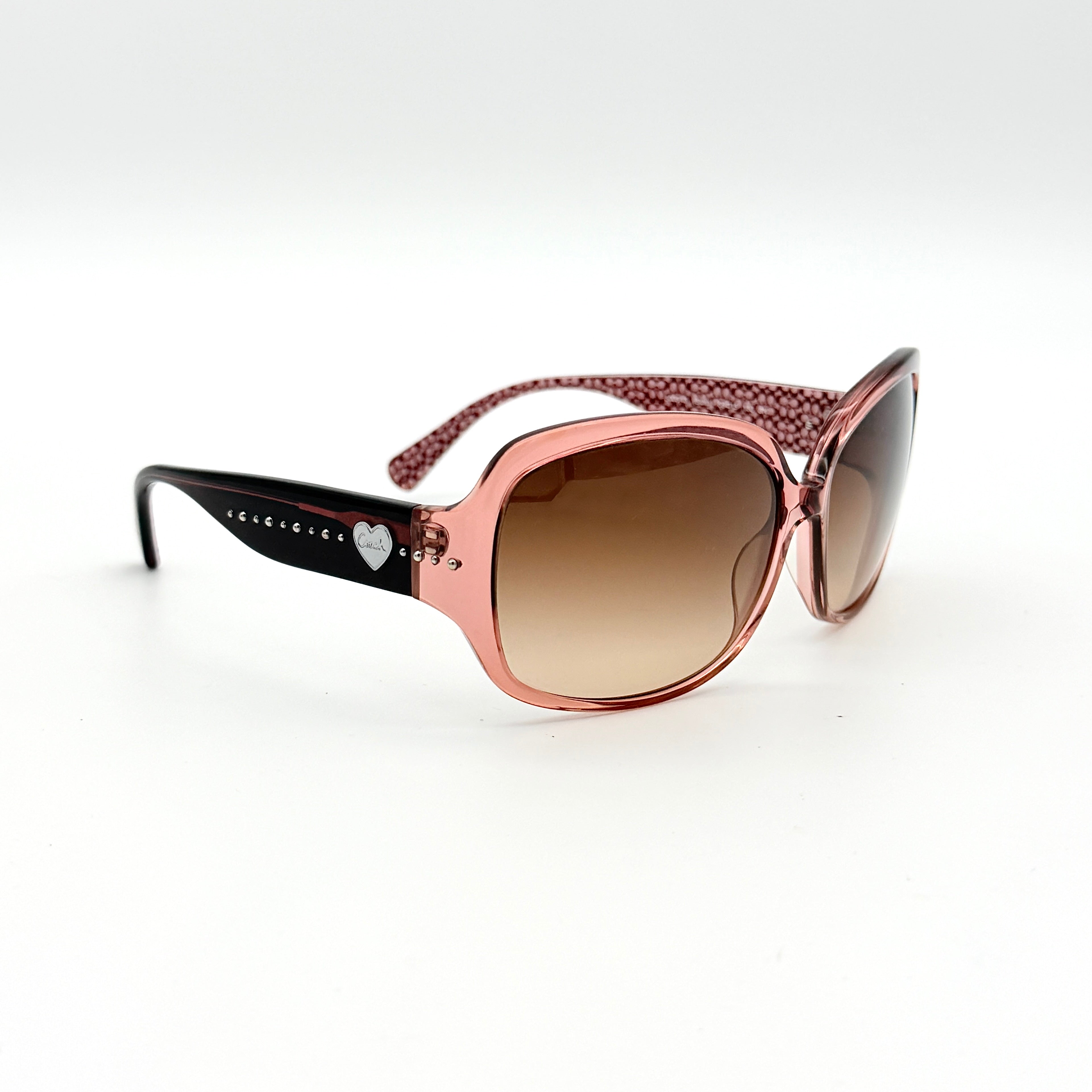 Coach Signature HC8027 Heart Sunglasses Pink