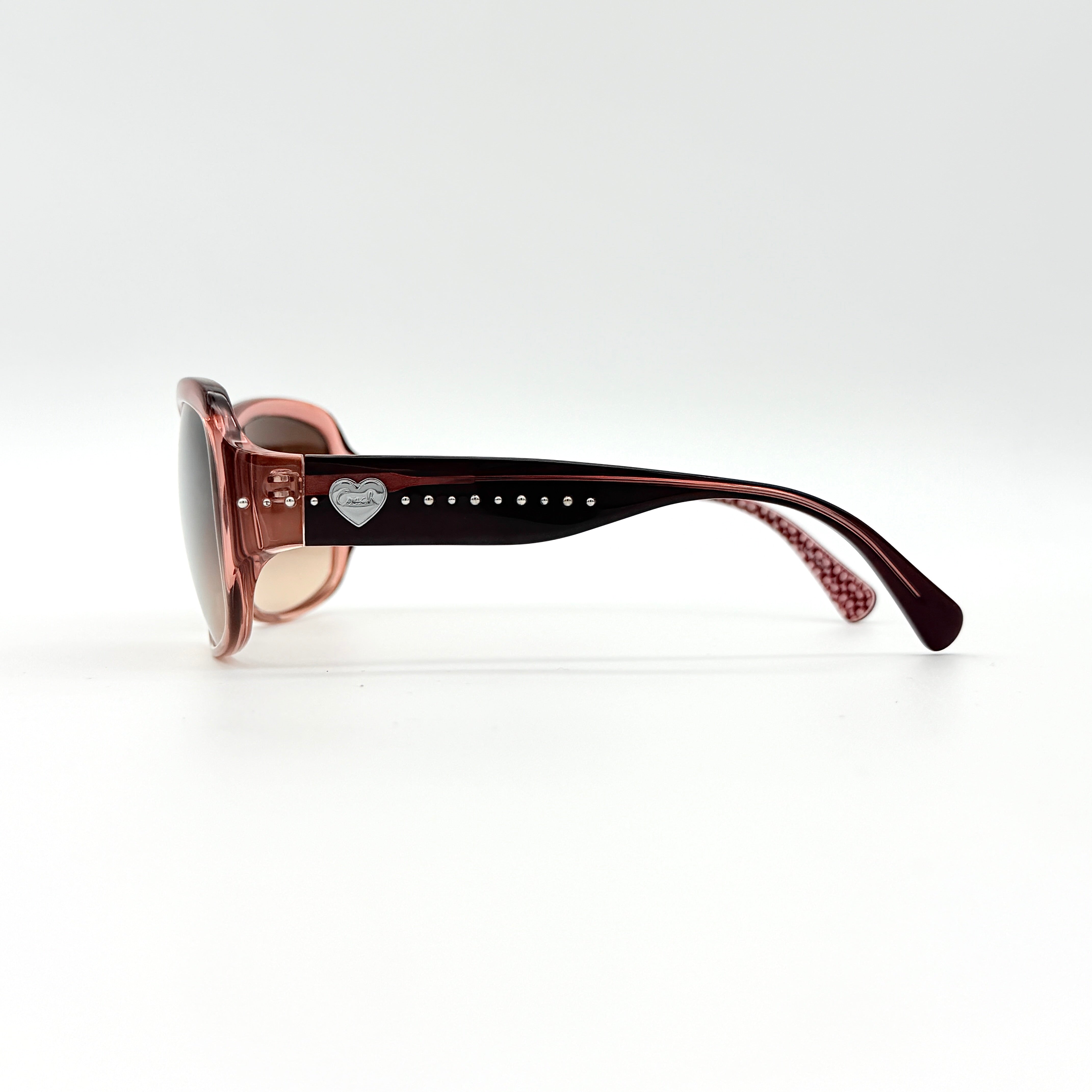 Coach Signature HC8027 Heart Sunglasses Pink