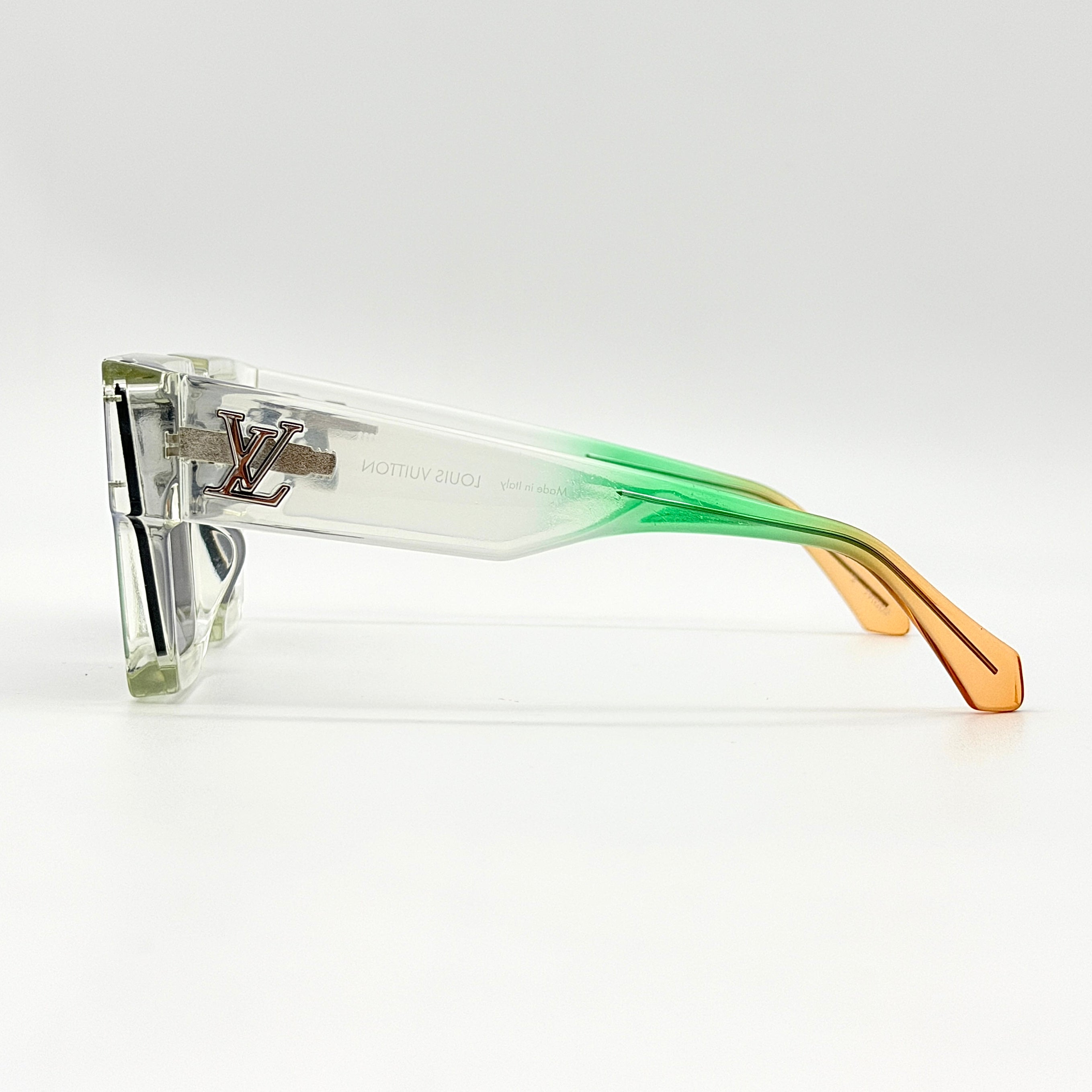 Louis Vuitton Cyclone Sunglasses Clear Multicolor Gradient