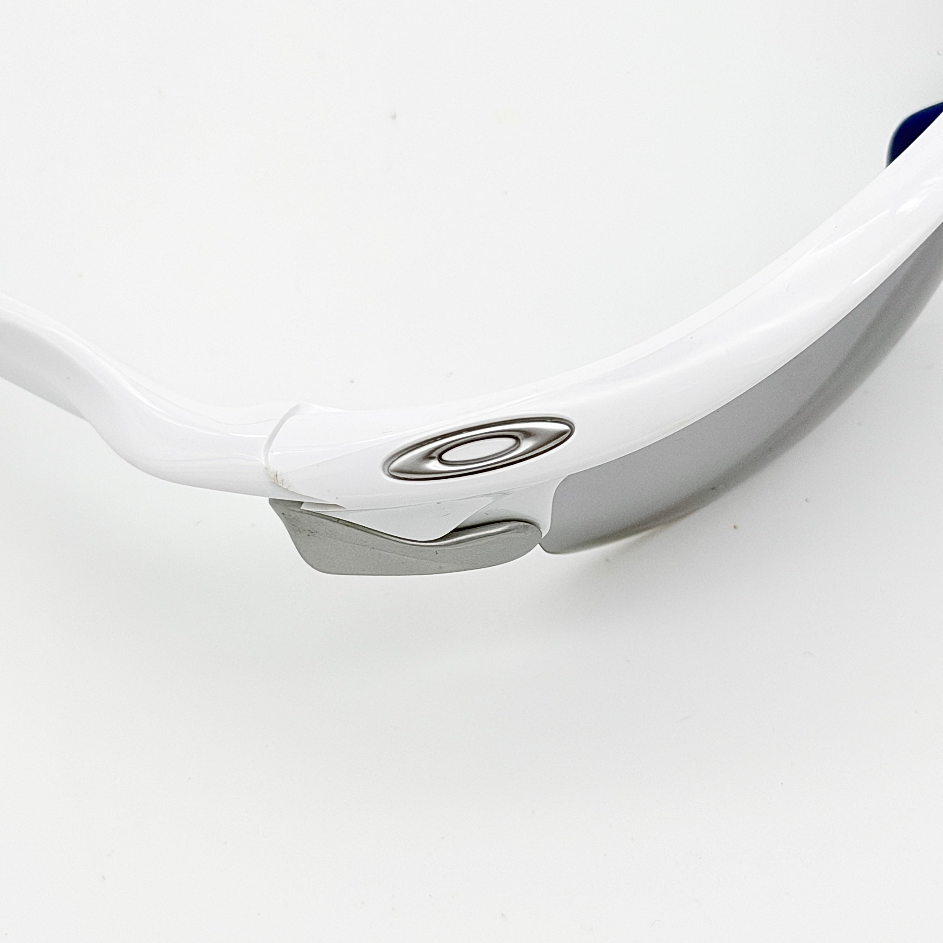 Oakley Fast Jacket OO9162-06 Sunglasses Blue/White