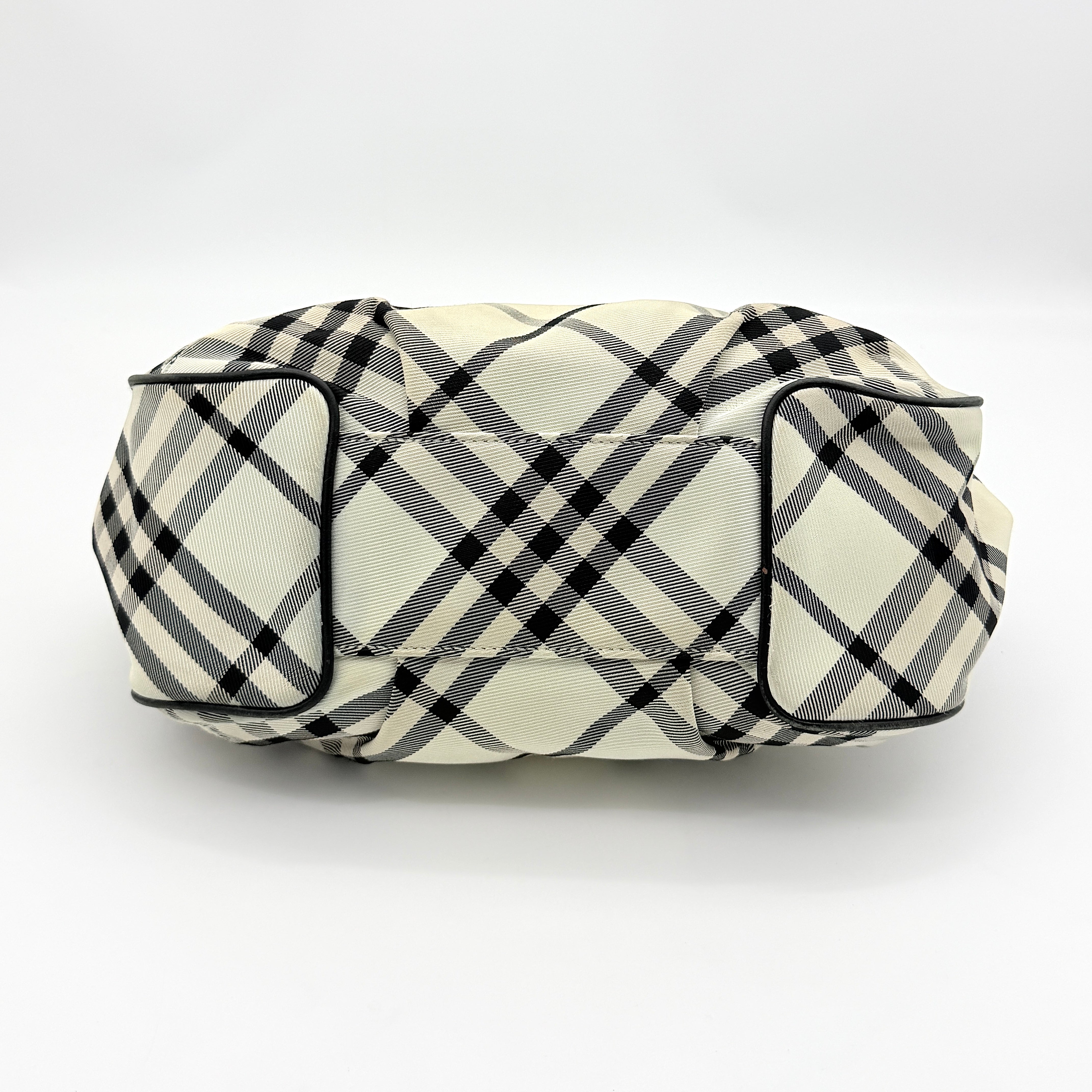 Burberry Blue Label 2Way Nova Check Shoulder Bag Black