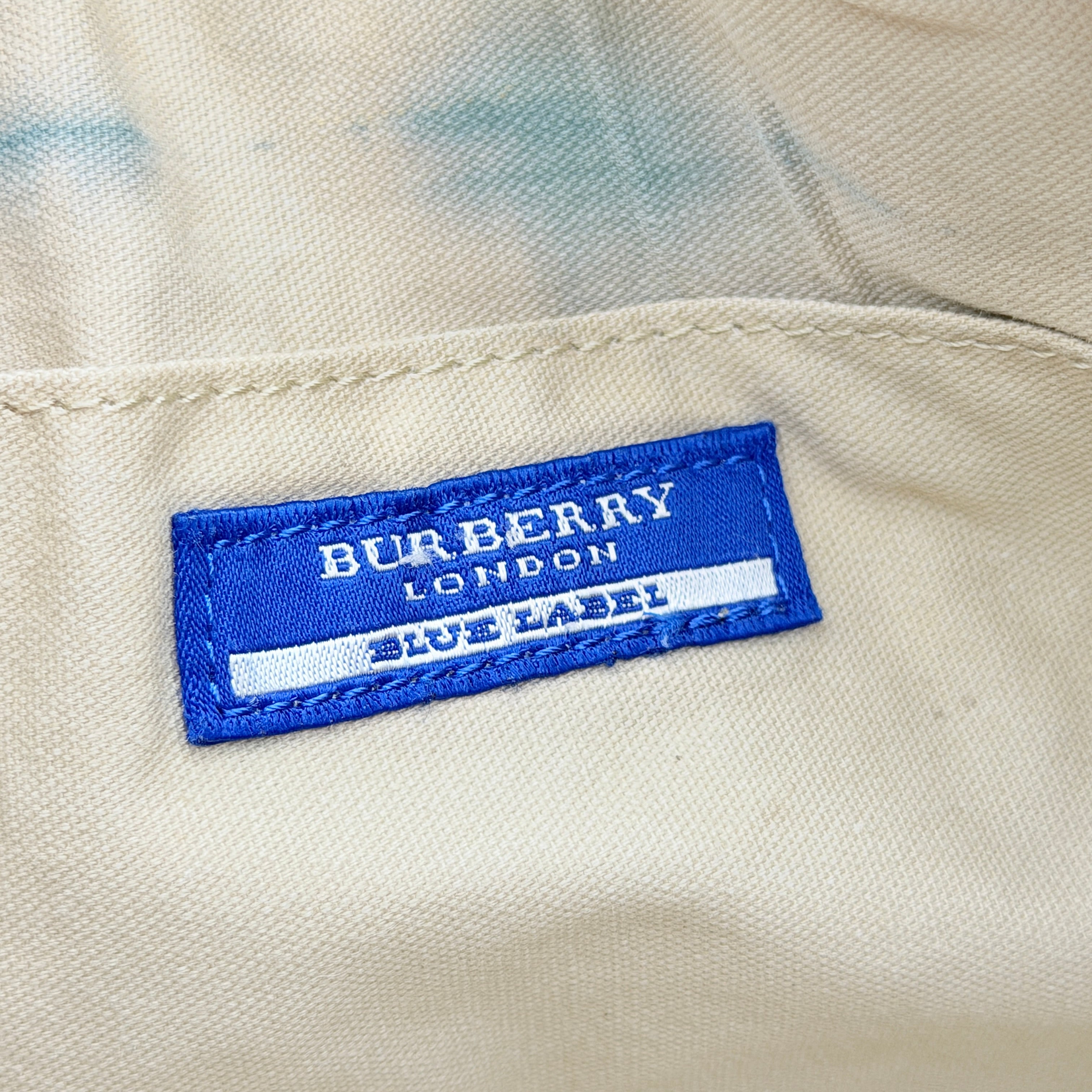 Burberry Blue Label 2Way Nova Check Shoulder Bag Black