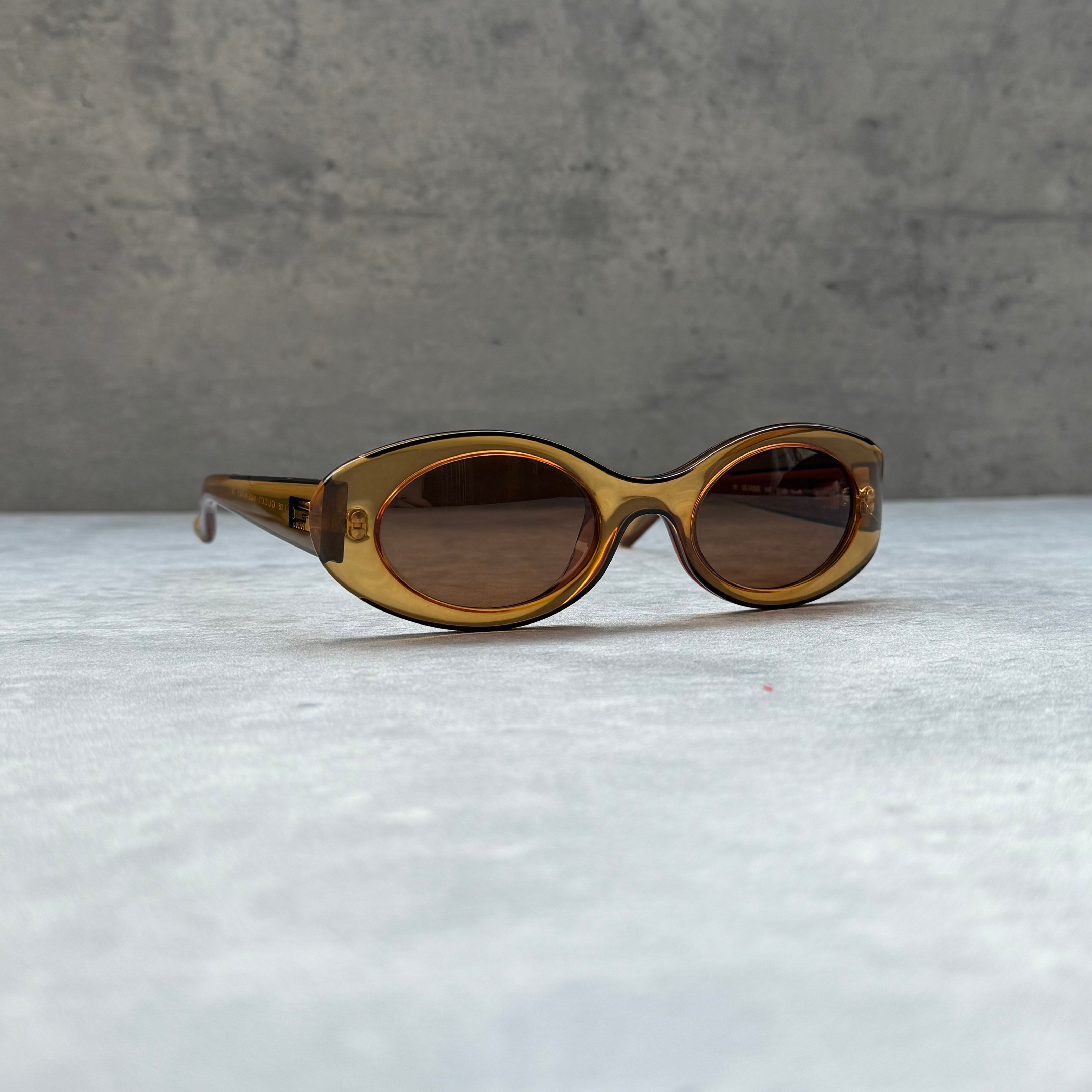 Gucci Vintage Sunglasses Light Brown