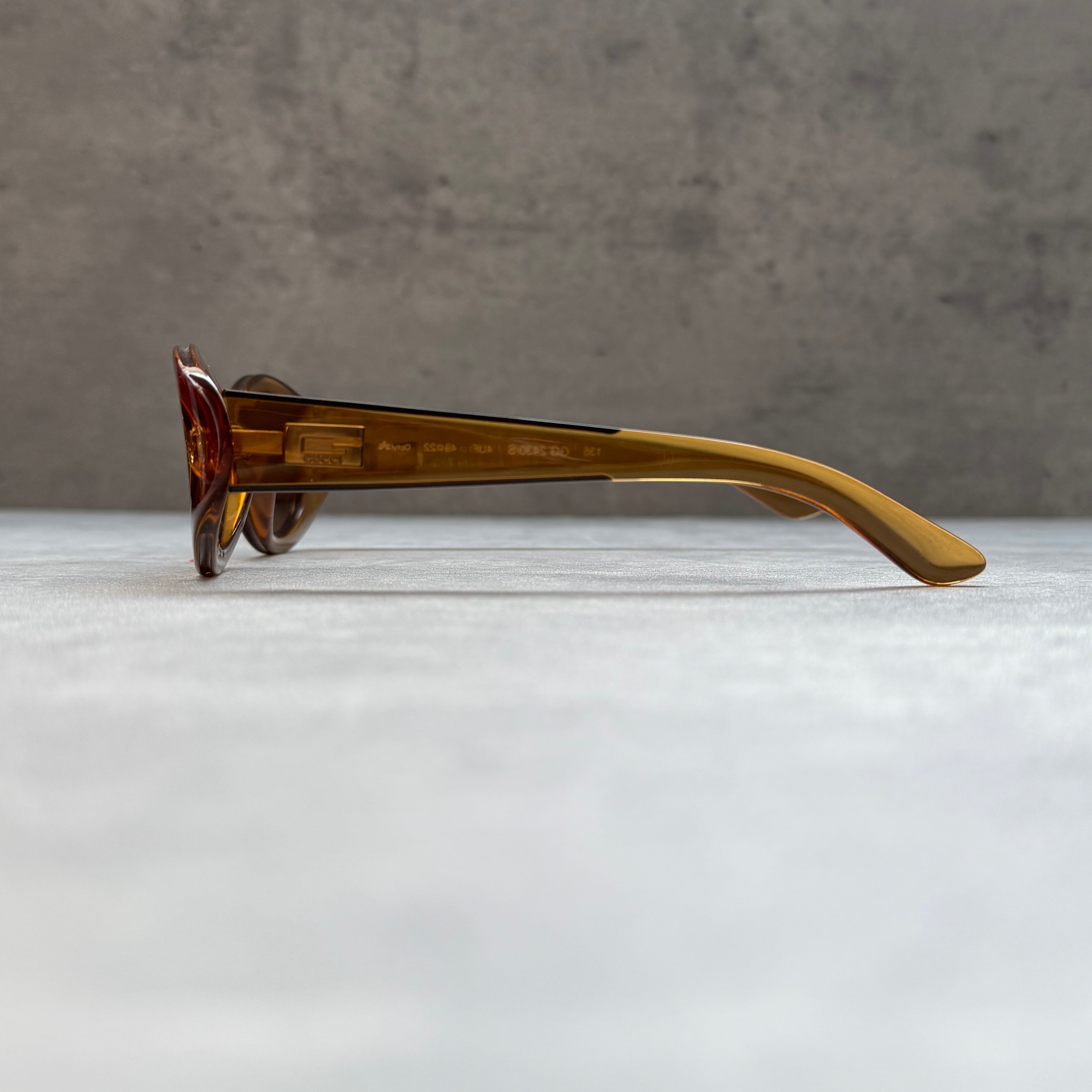 Gucci Vintage Sunglasses Light Brown