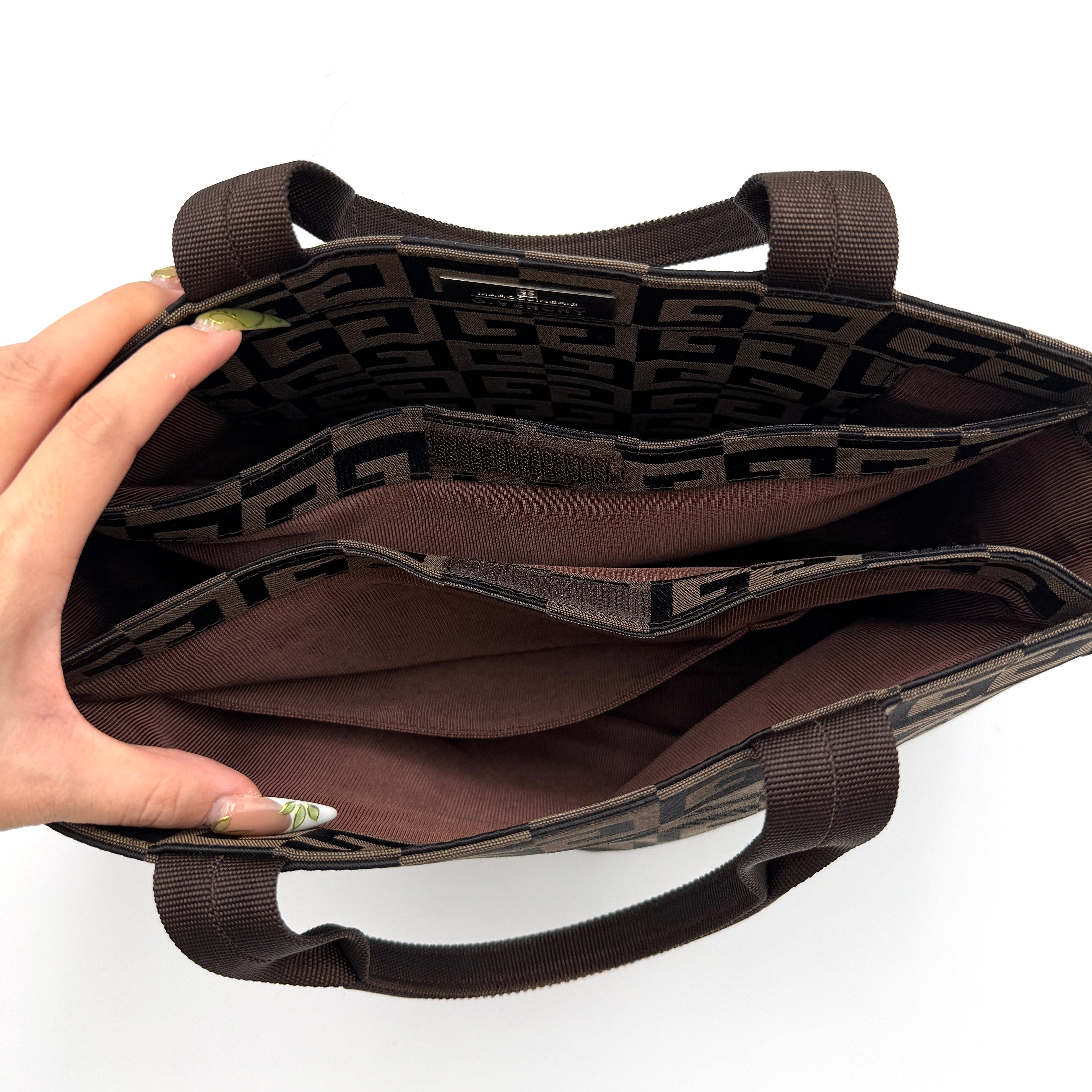 Givenchy 4G Monogram Tote Bag Brown