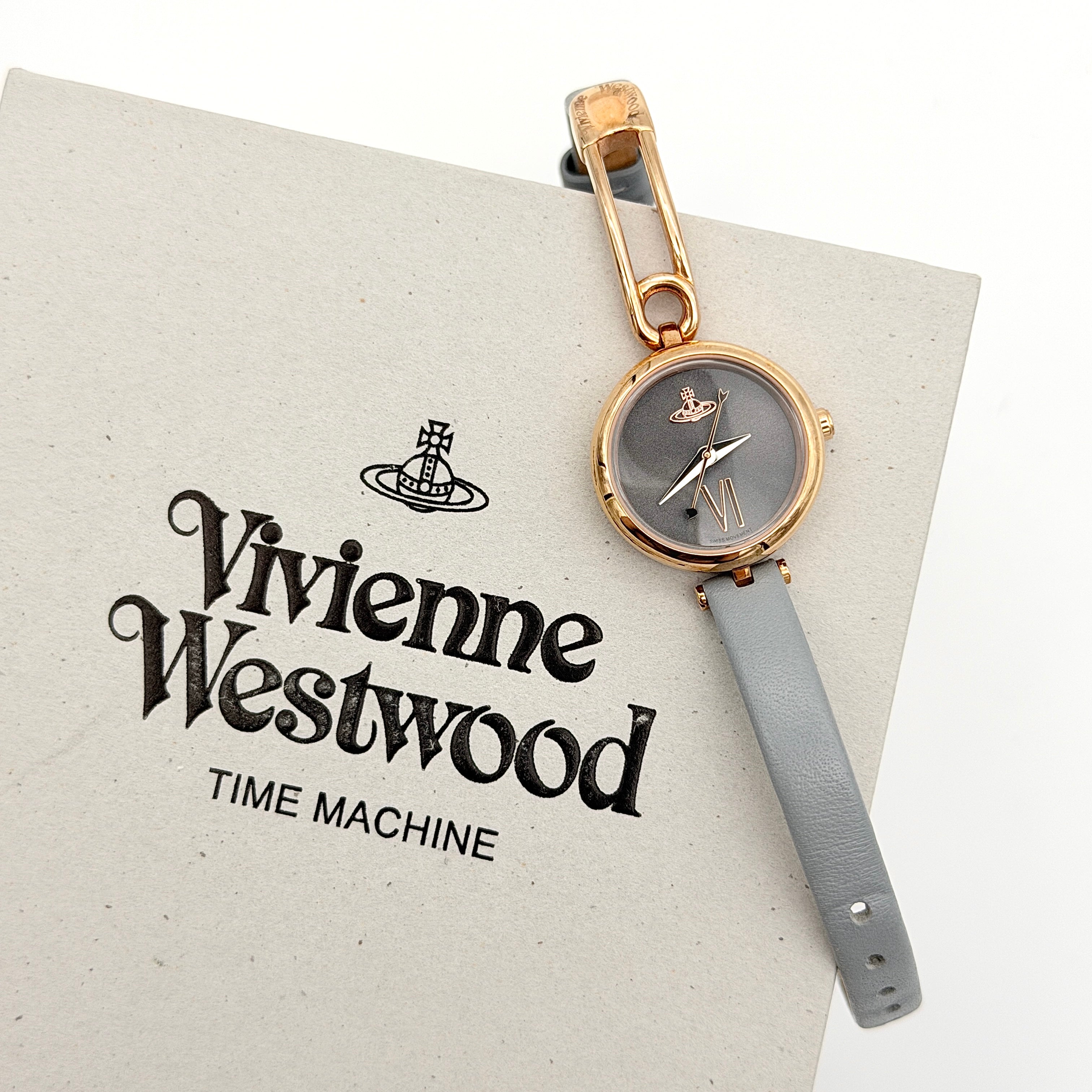 Vivienne Westwood VV200RSGY Orb Watch Gold/Grey