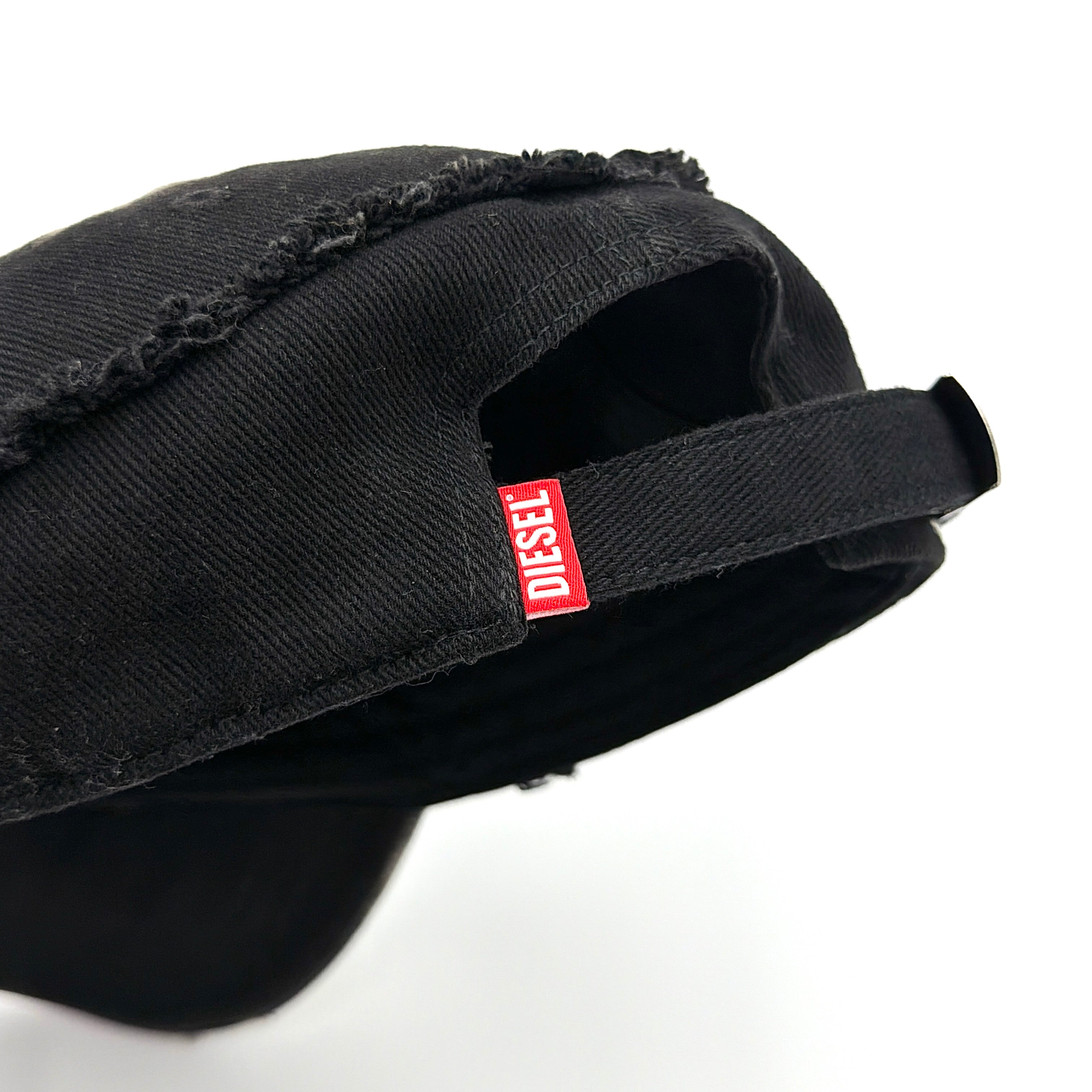 Diesel C-OLTON-BLACK-D Baseball Cap Black