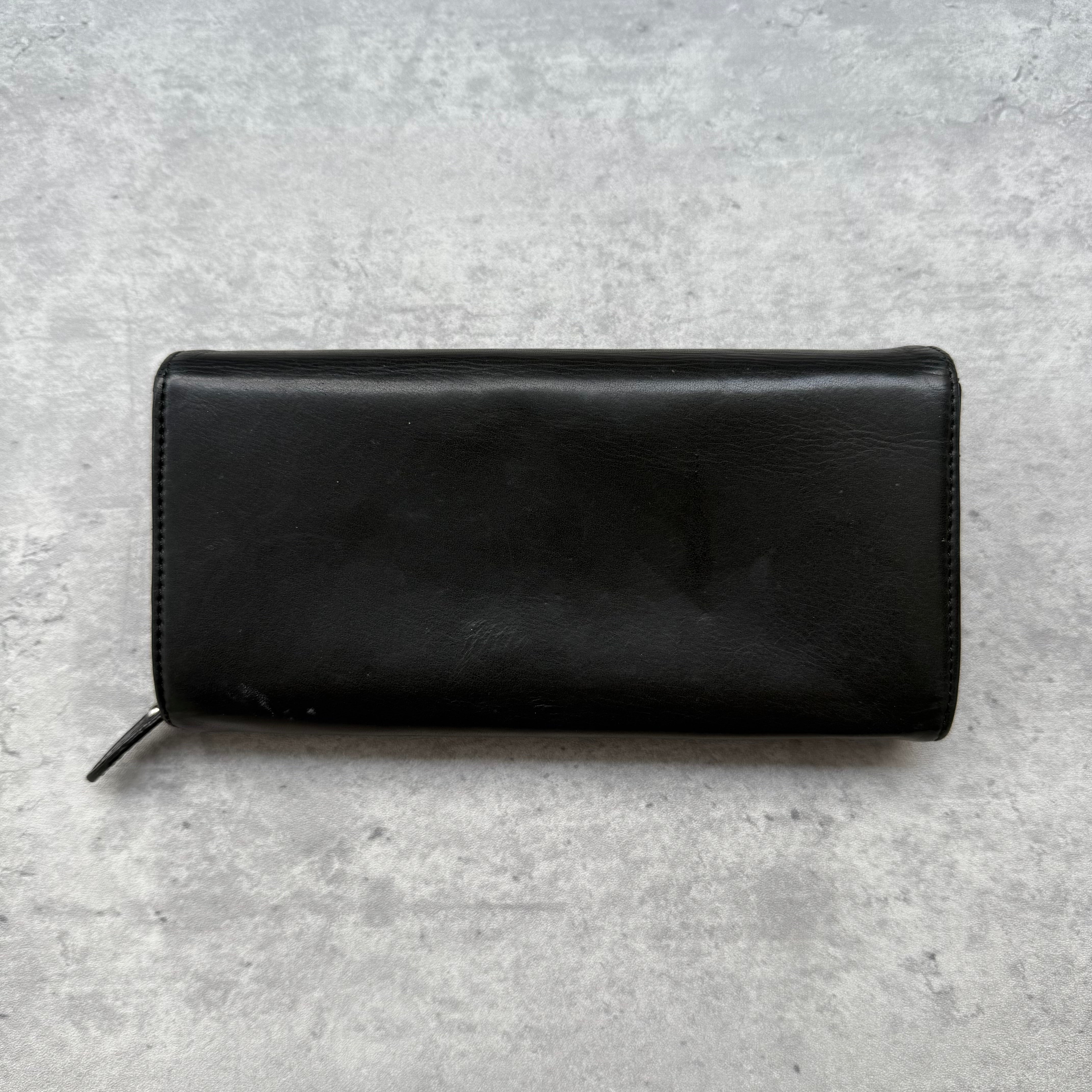 Vivienne Westwood Anglomania Orb Long Wallet Black