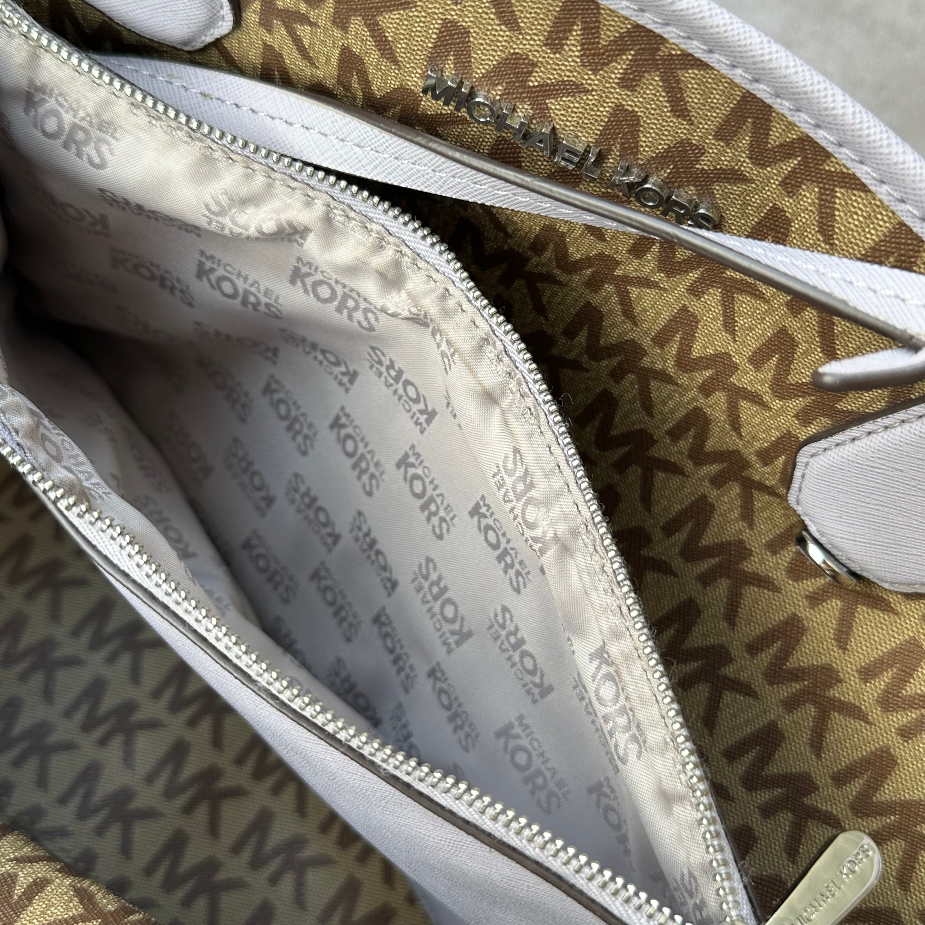 Michael Kors Candy Reversible Tote Bag Purple