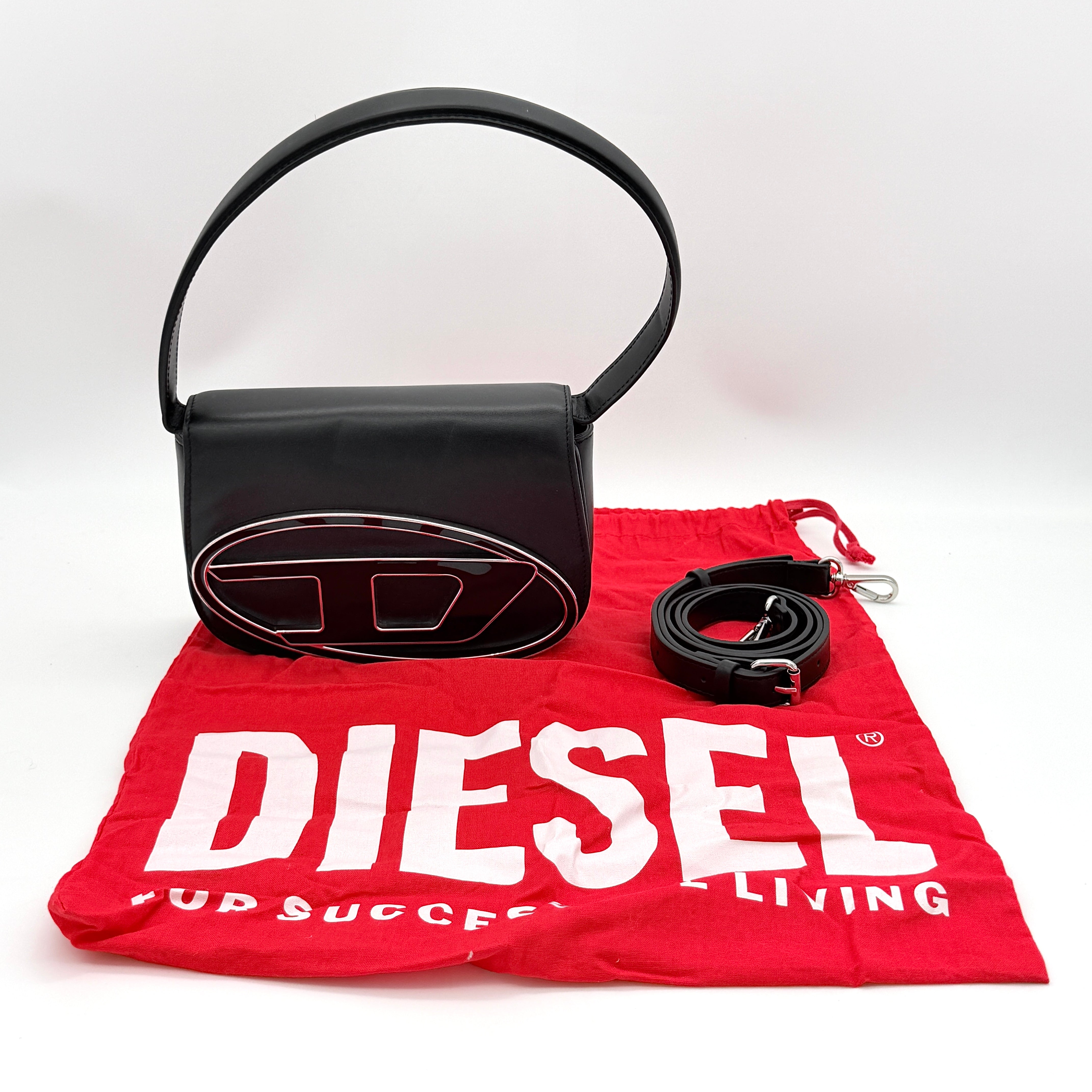 Diesel 2Way 1DR Shoulder Bag Black