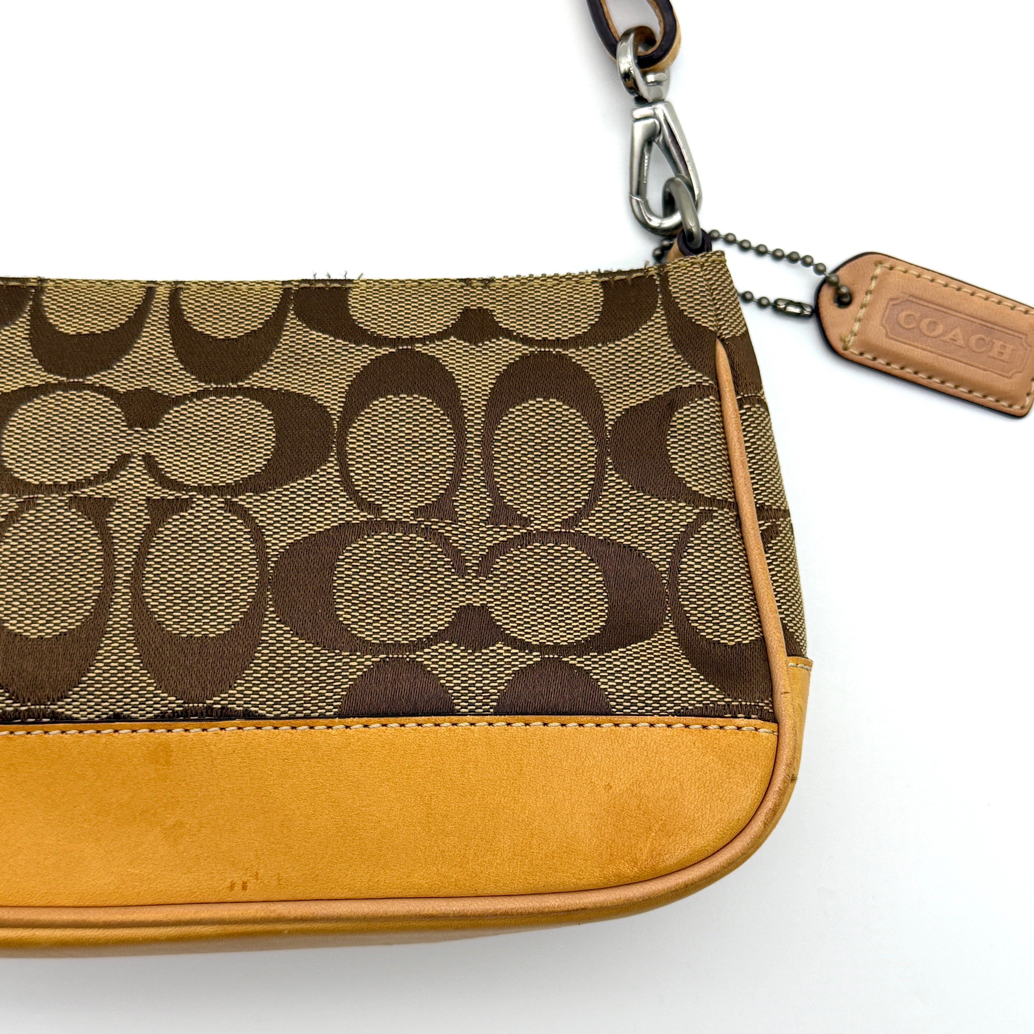 Coach Y2K Demi Shoulder Bag Tan