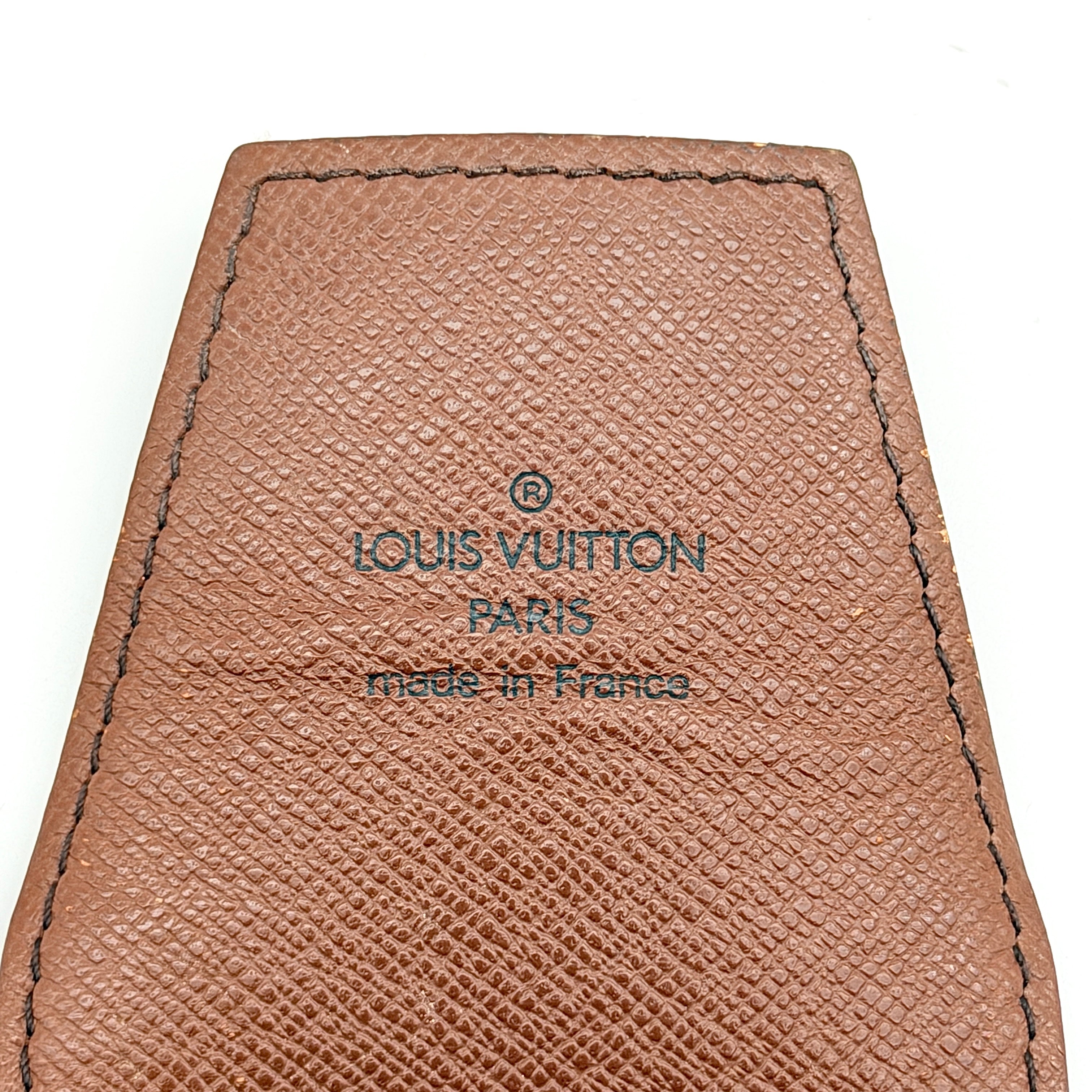 Louis Vuitton Monogram Cigarette Case Brown