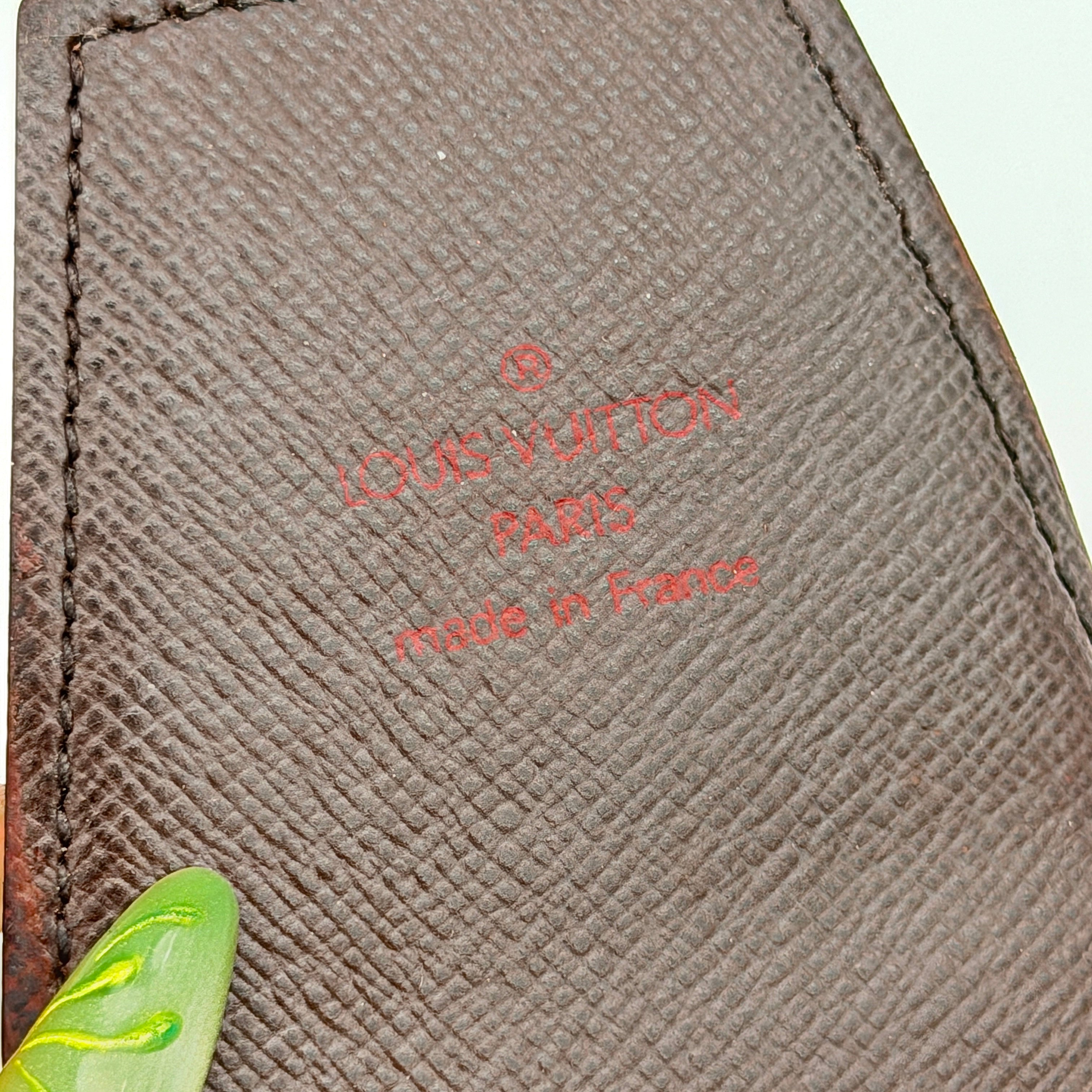 Louis Vuitton Damier Monogram Cigarette Case Brown