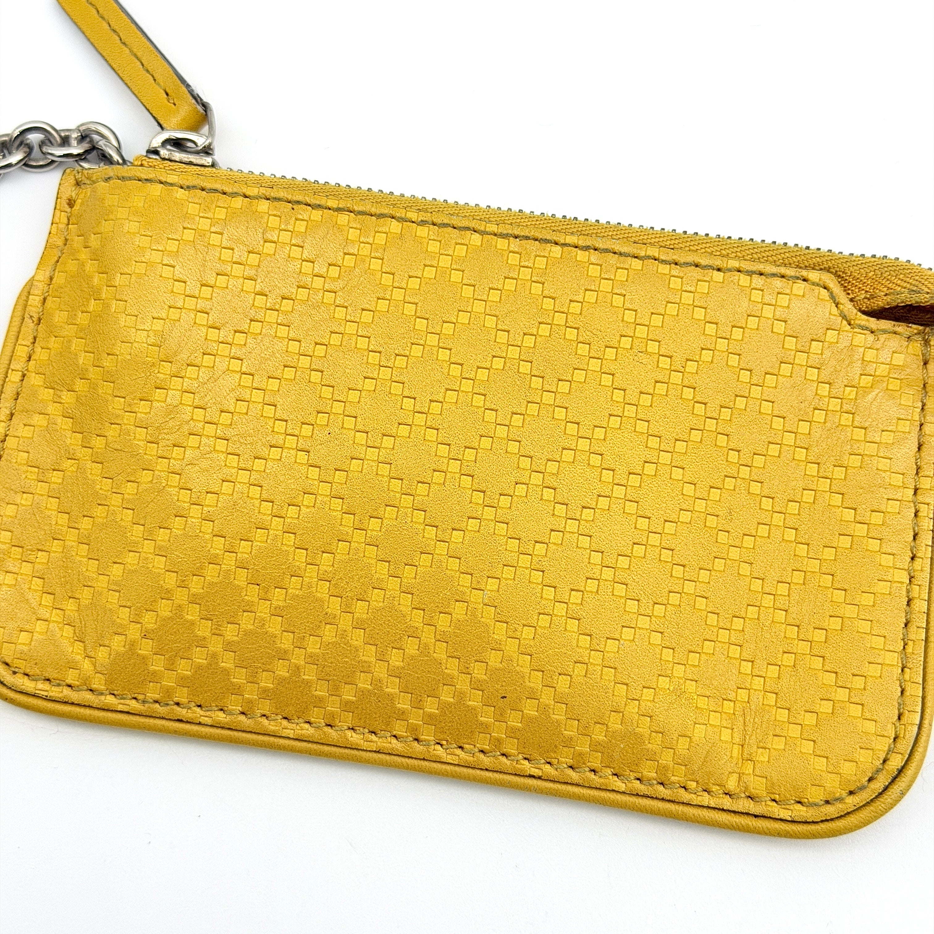 Gucci Diamante Coin Case Yellow
