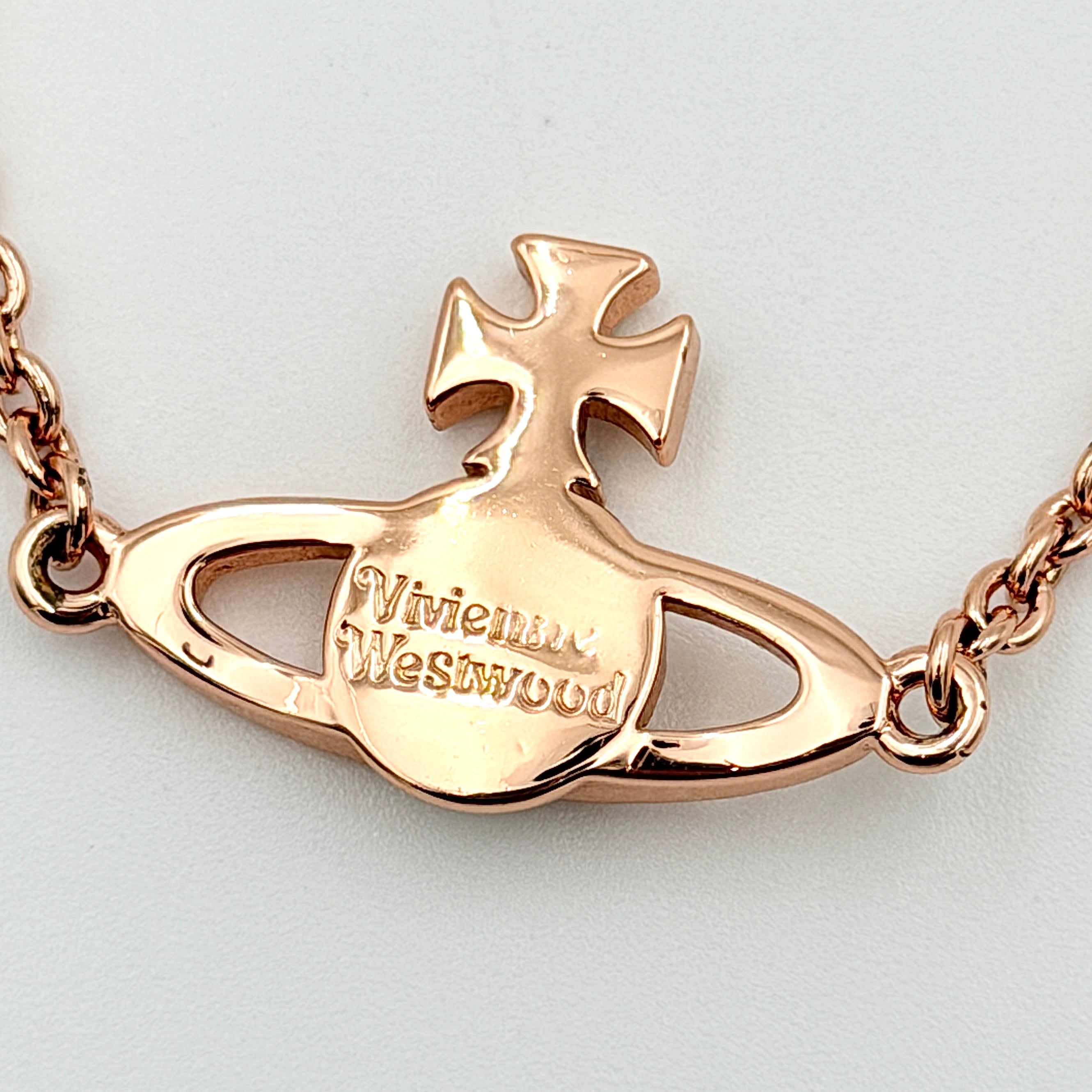 Vivienne Westwood Orb Bracelet Rose Gold