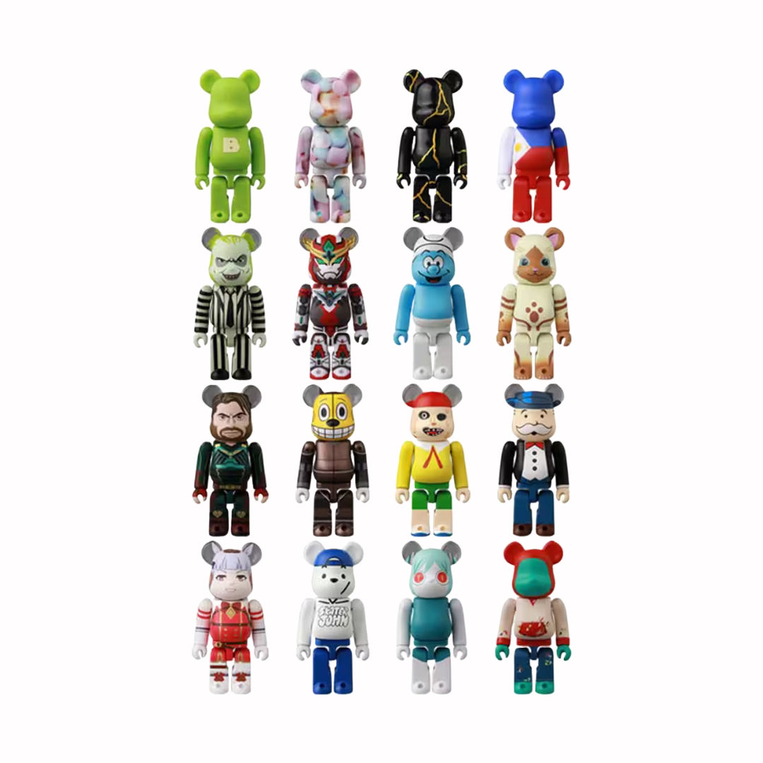 MEDICOM BE@RBRICK Series 49 Blind Box Figures – 100% size collectible toys with assorted character designs