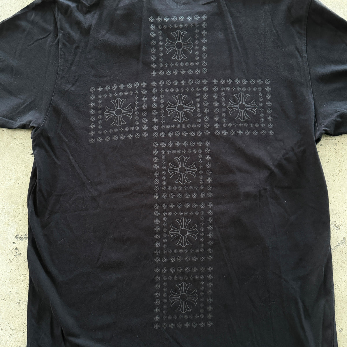 (S) Chrome Hearts CH Plus Cross T Shirt Black