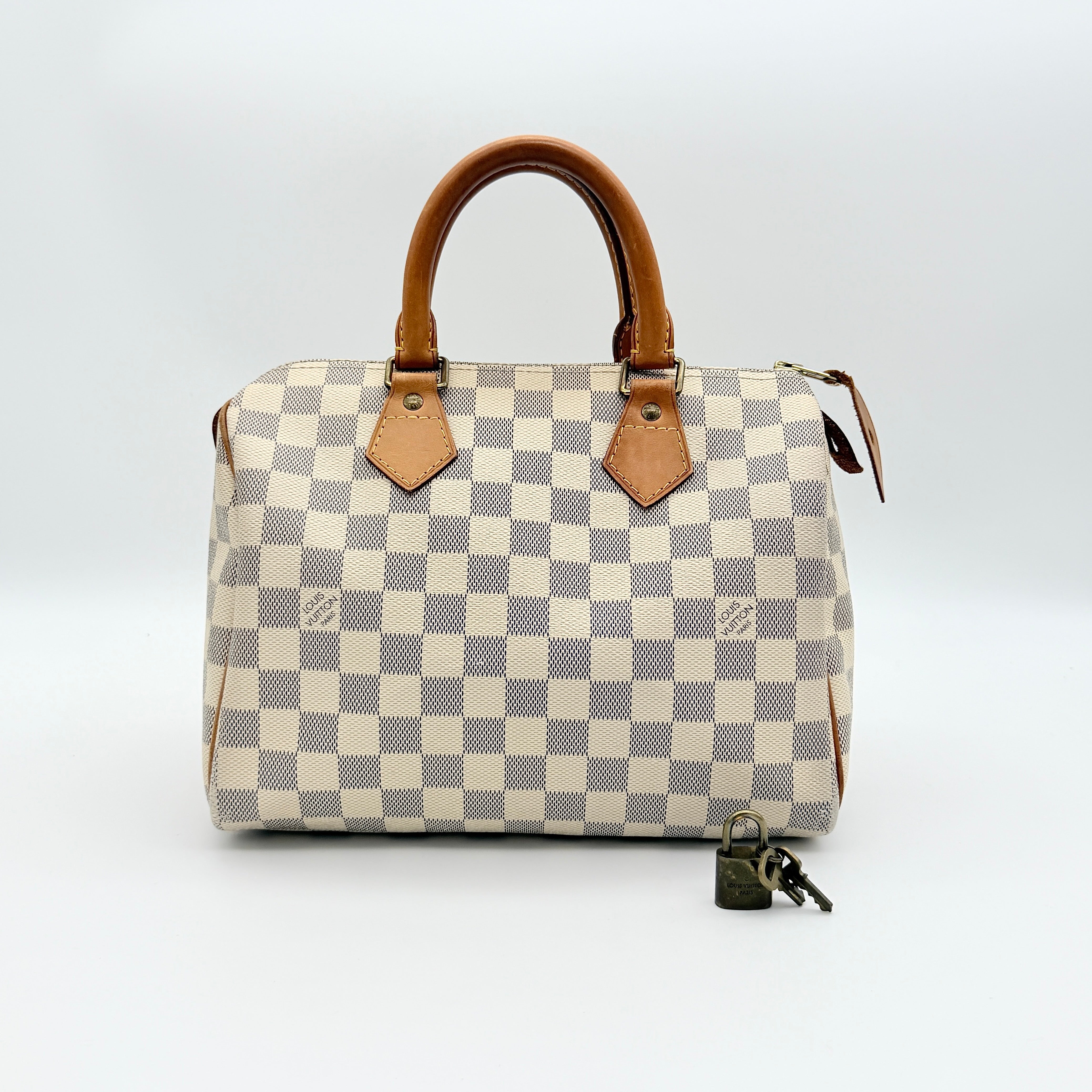 Louis Vuitton Damier Azur Speedy 25 Handbag