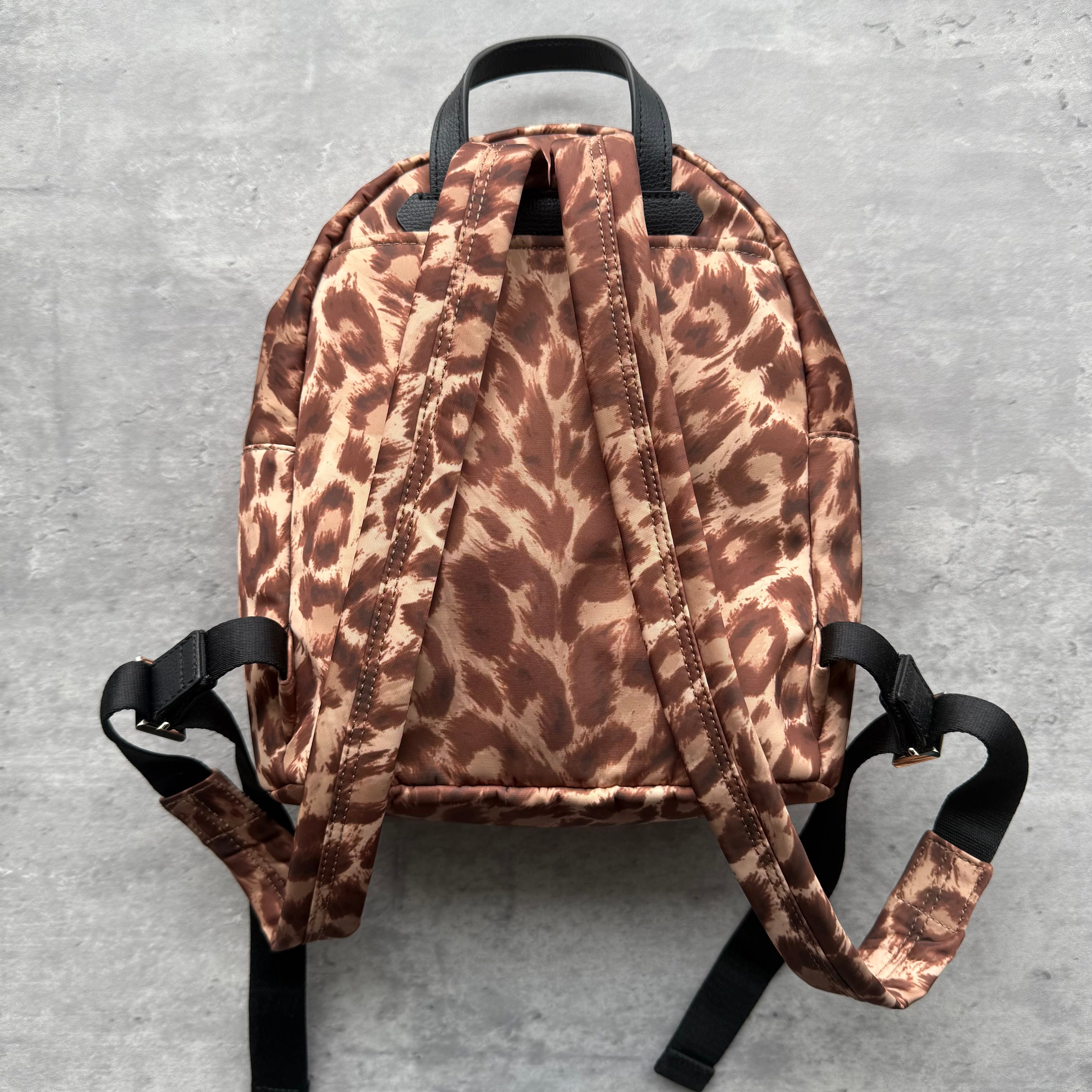 Kate Spade Taylor Leopard Print Backpack