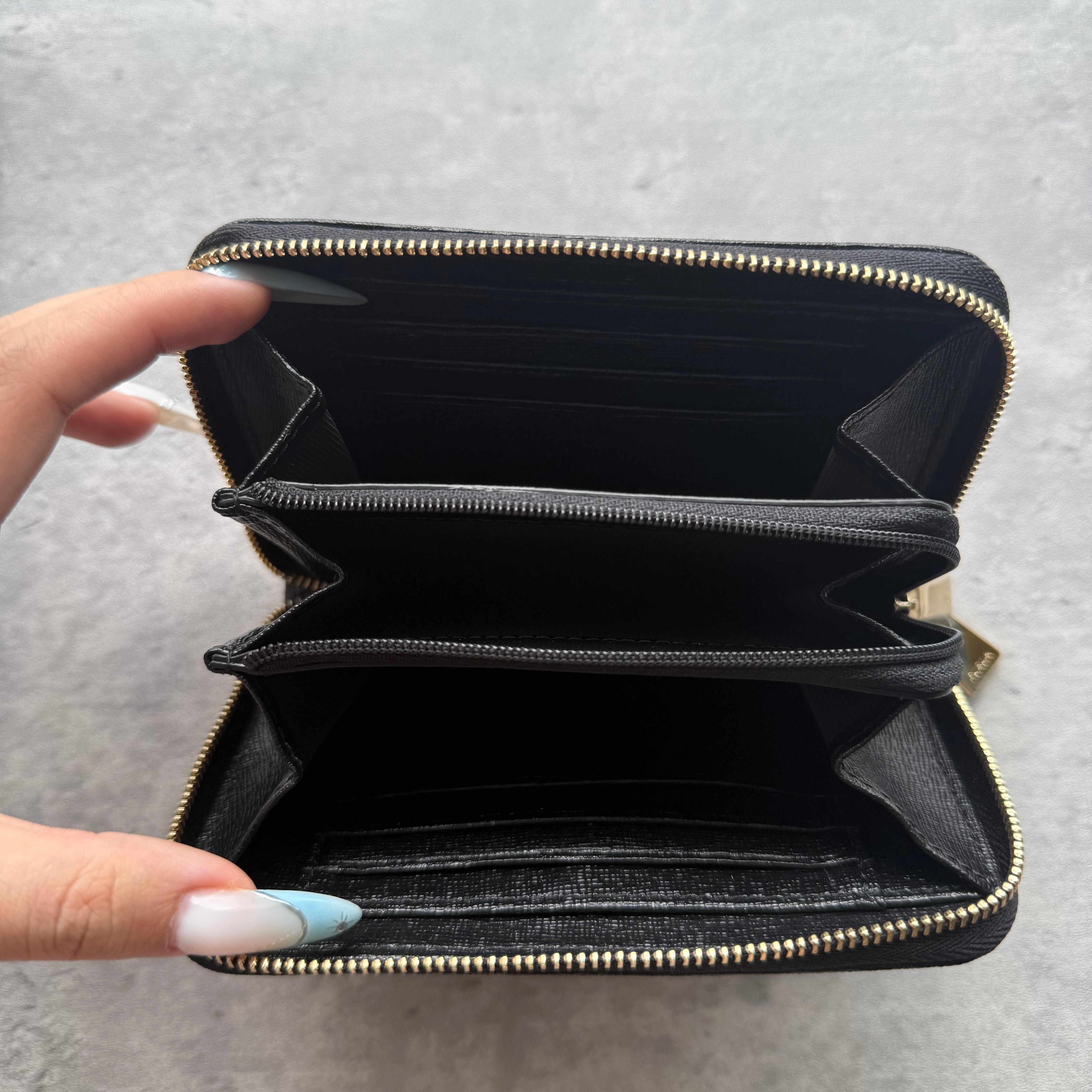 Furla Classic Zip Around Mini Wallet