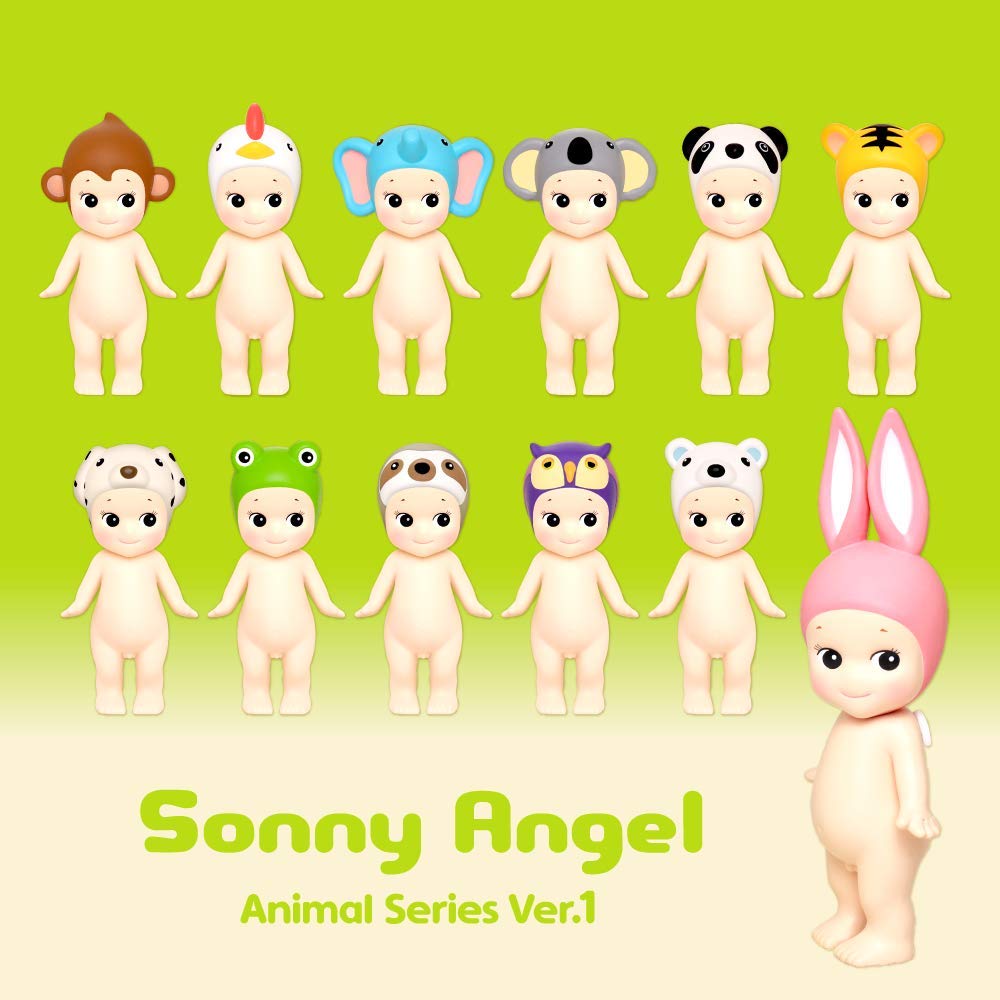 Sonny Angel collectible figure from Animal Series Version 1, featuring a charming mini angel design with themed headgear.