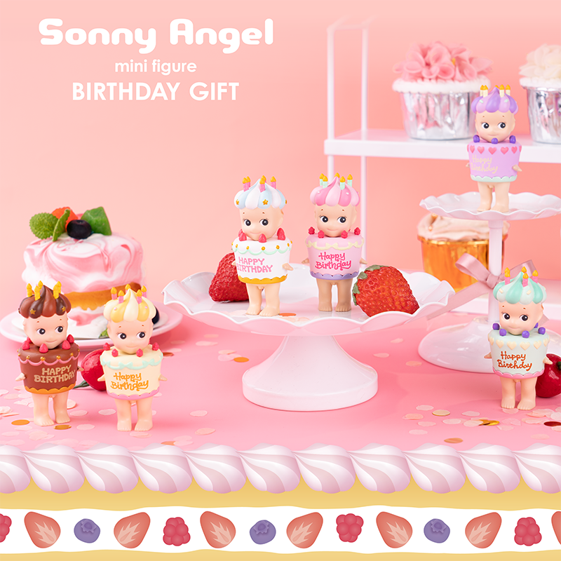 Sonny Angel collectible figure from Sonny Angel Birthday Gift Series, featuring a charming mini angel design with themed headgear.