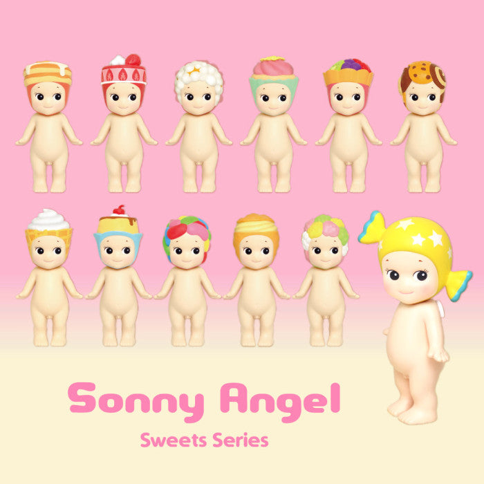 Sonny Angel collectible figure from Sweet Series, featuring a charming mini angel design with themed headgear.
