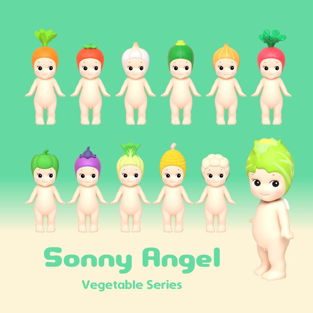 Sonny Angel collectible figure from Sonny Angel Vegetable Series, featuring a charming mini angel design with themed headgear.