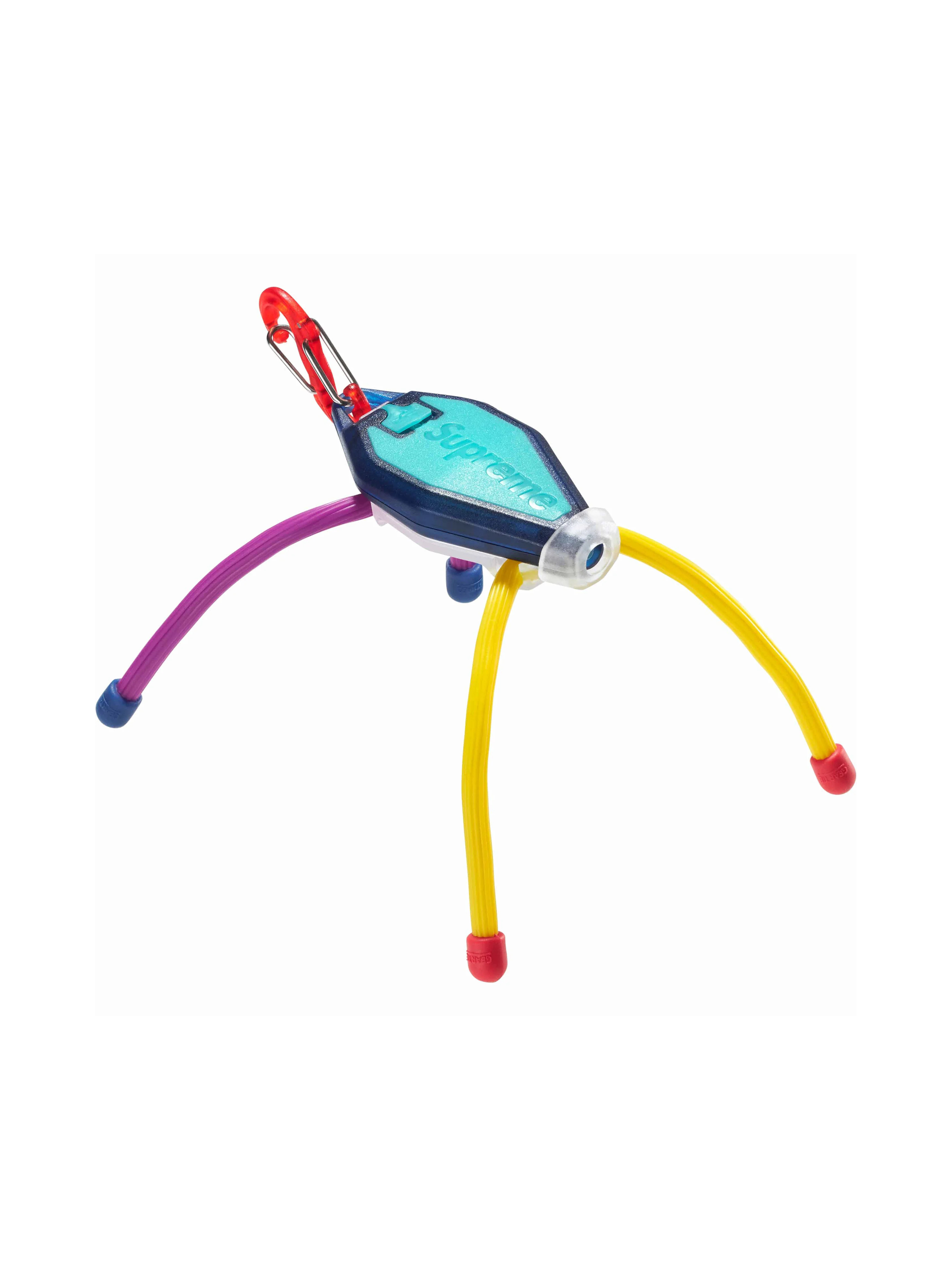 Supreme Nite Ize BugLit Multicolor LED task light with flexible gear ties and Supreme branding