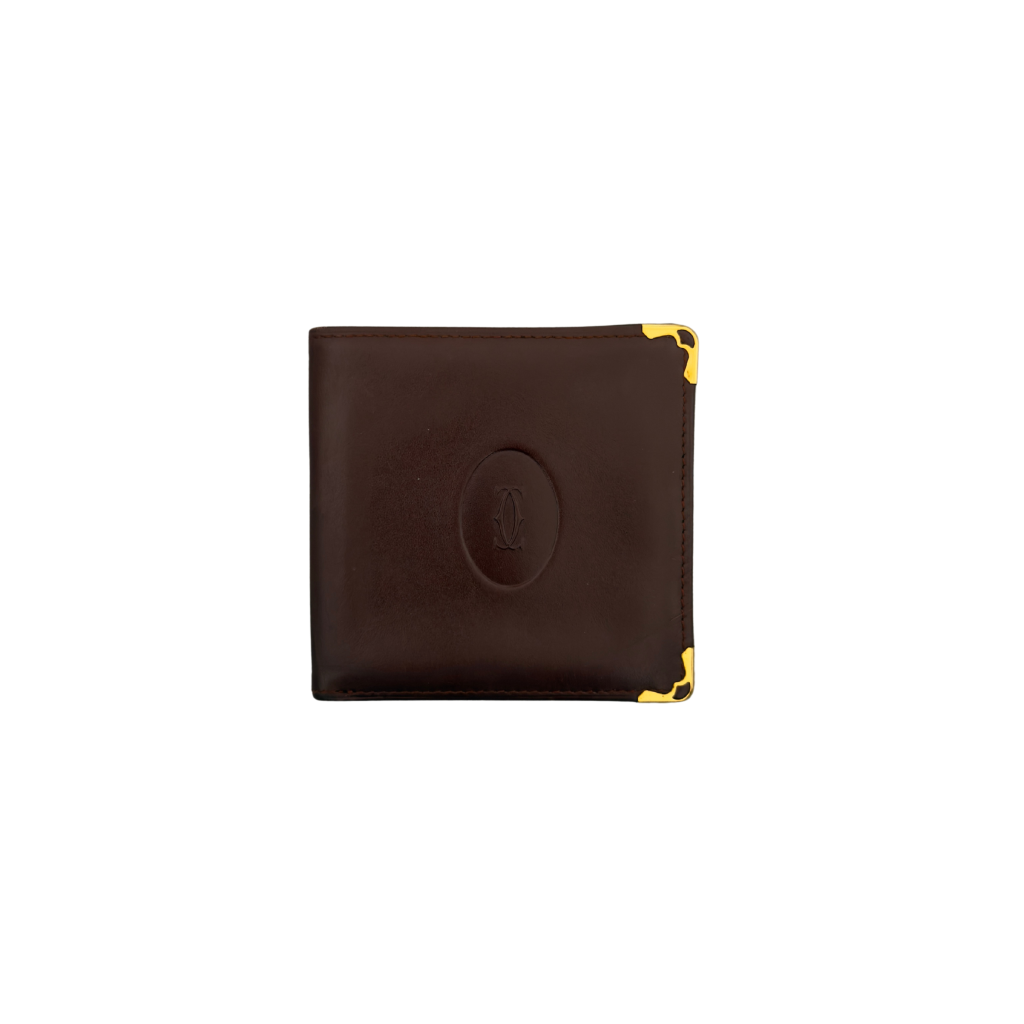 Cartier Mast Line Bordeaux Burgundy Wallet