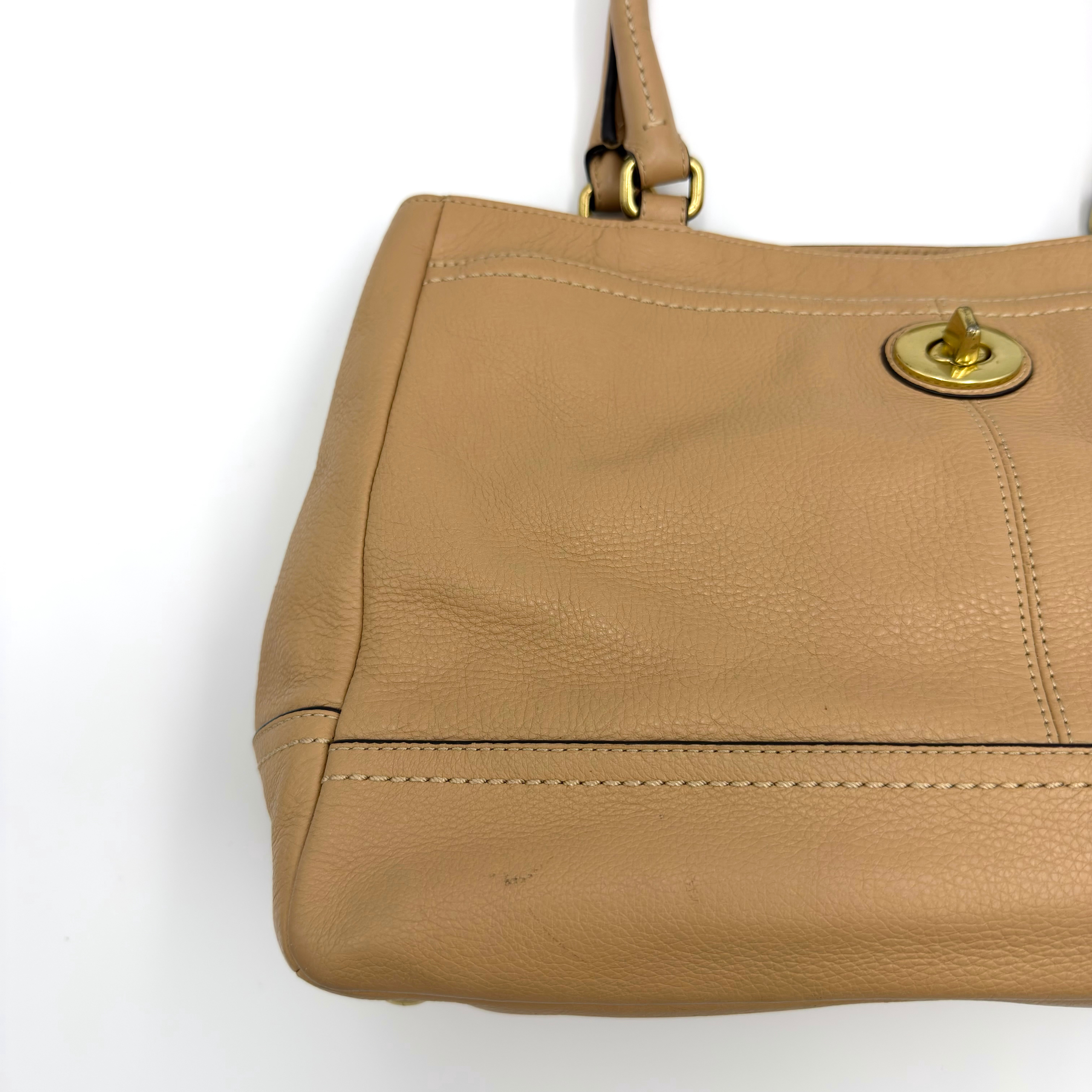 Coach Park Carryall Shoulder Bag Brown